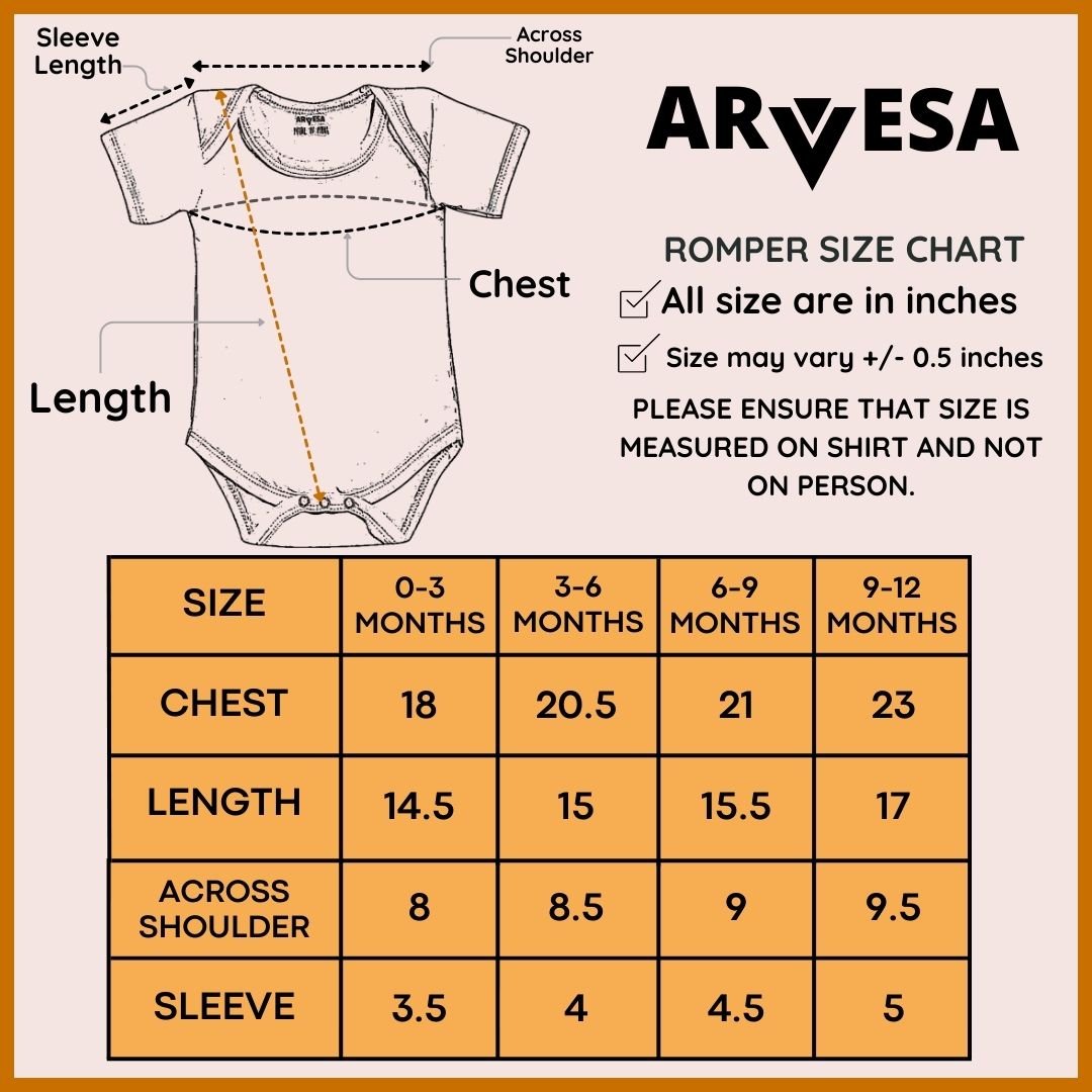 Arvesa My First Eid Romper Sets