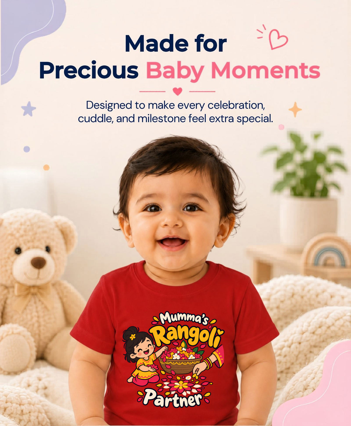 Mumma's Rangoli Partner Diwali - T-shirt