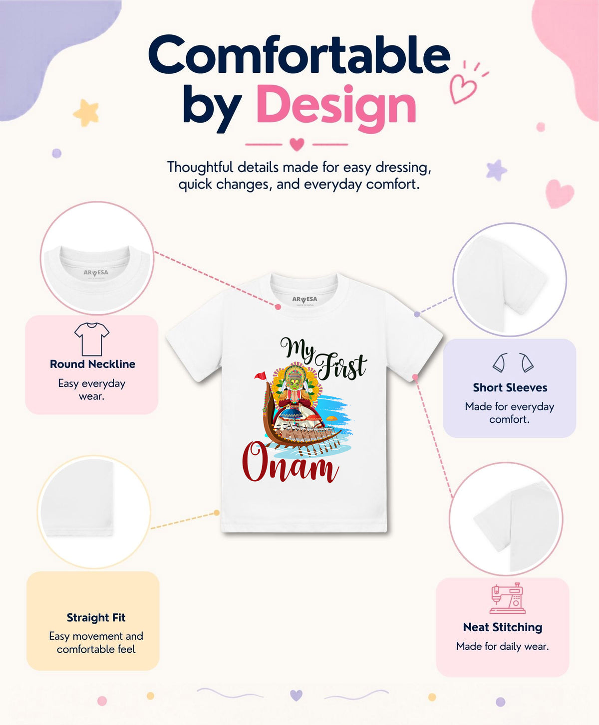 No | My First Onam - T-shirt