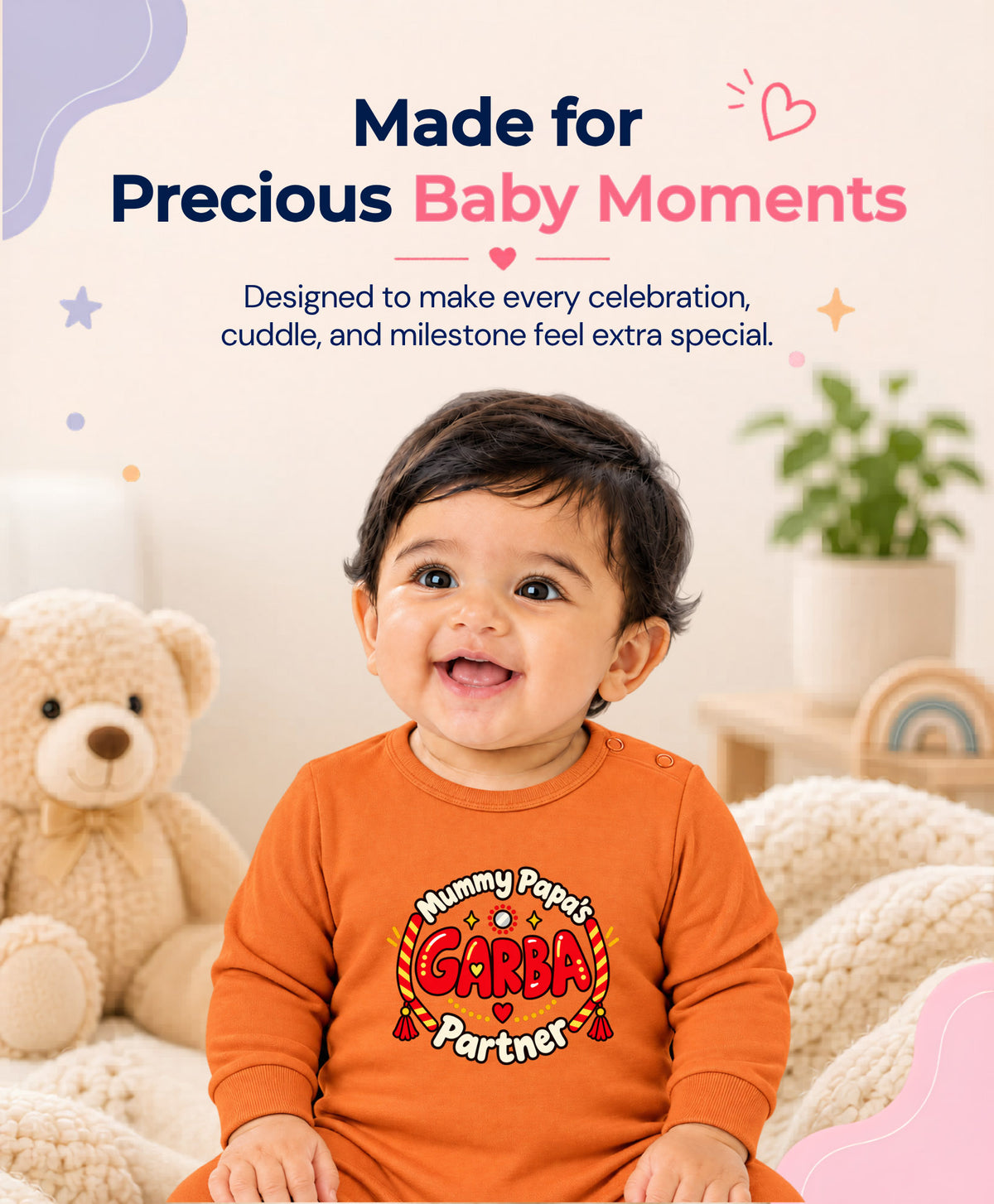 Mummy Papa’s Garba Partner Navratri - Jumpsuit