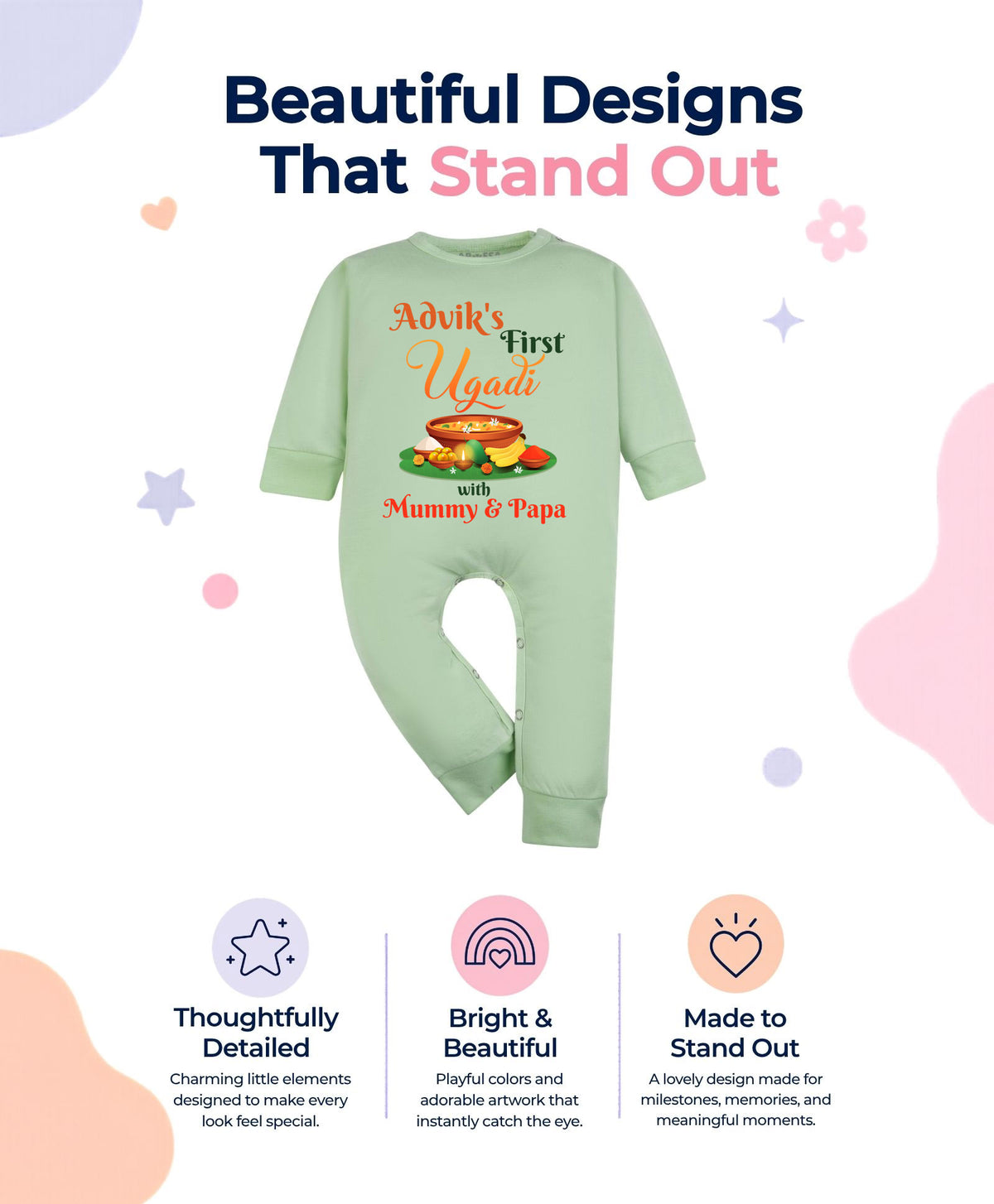 Yes | My First Ugadi - Jumpsuit
