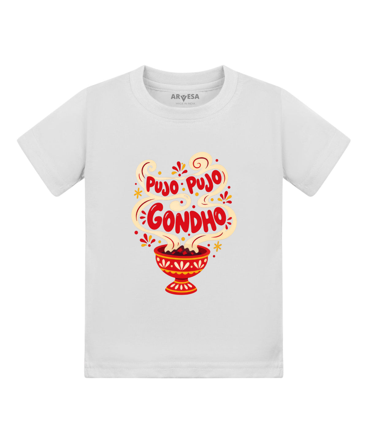 Pujo Pujo Gondho Durga Puja - T-shirt