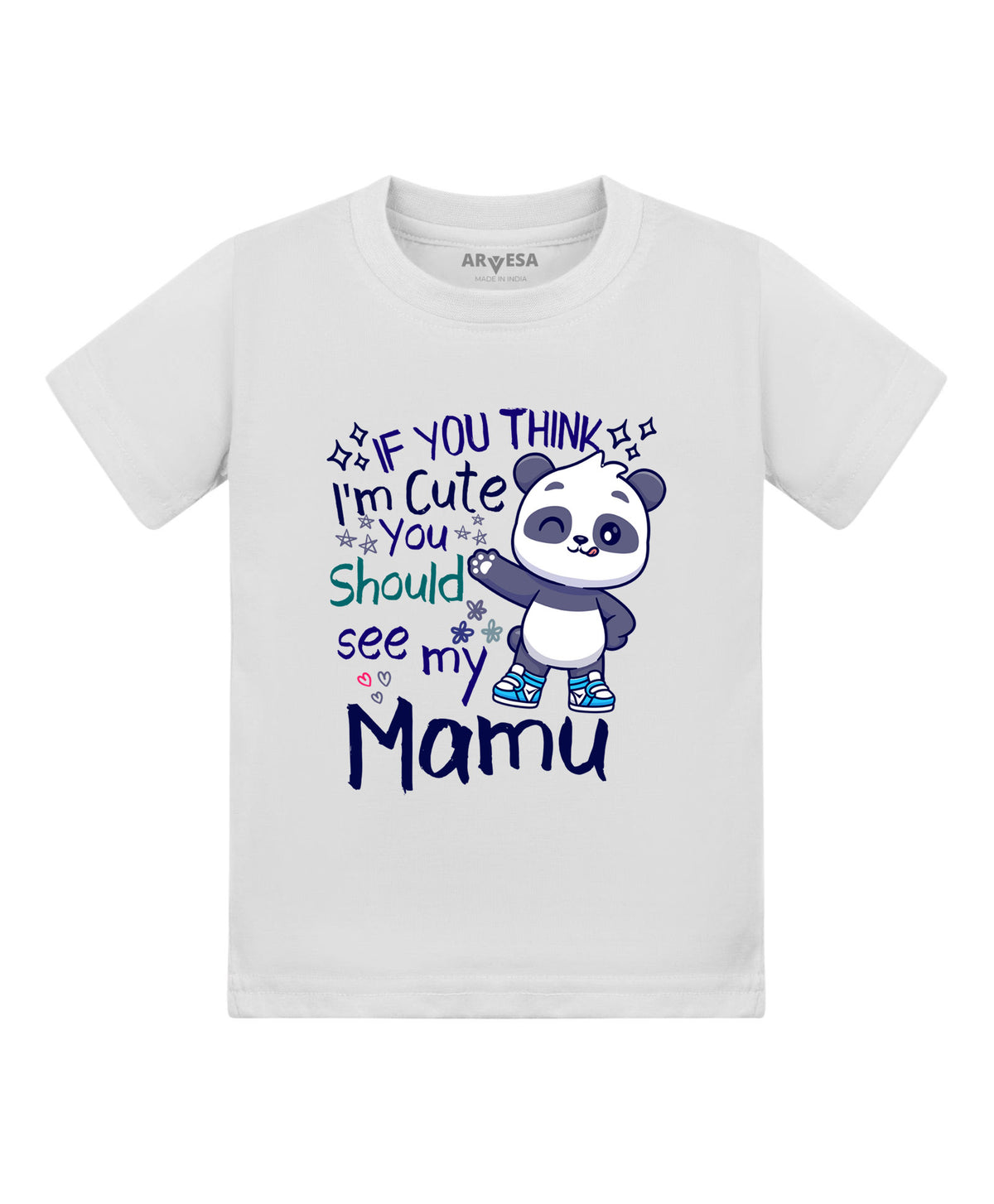 No | I Am Cute You Should See My Mamu - T-shirt