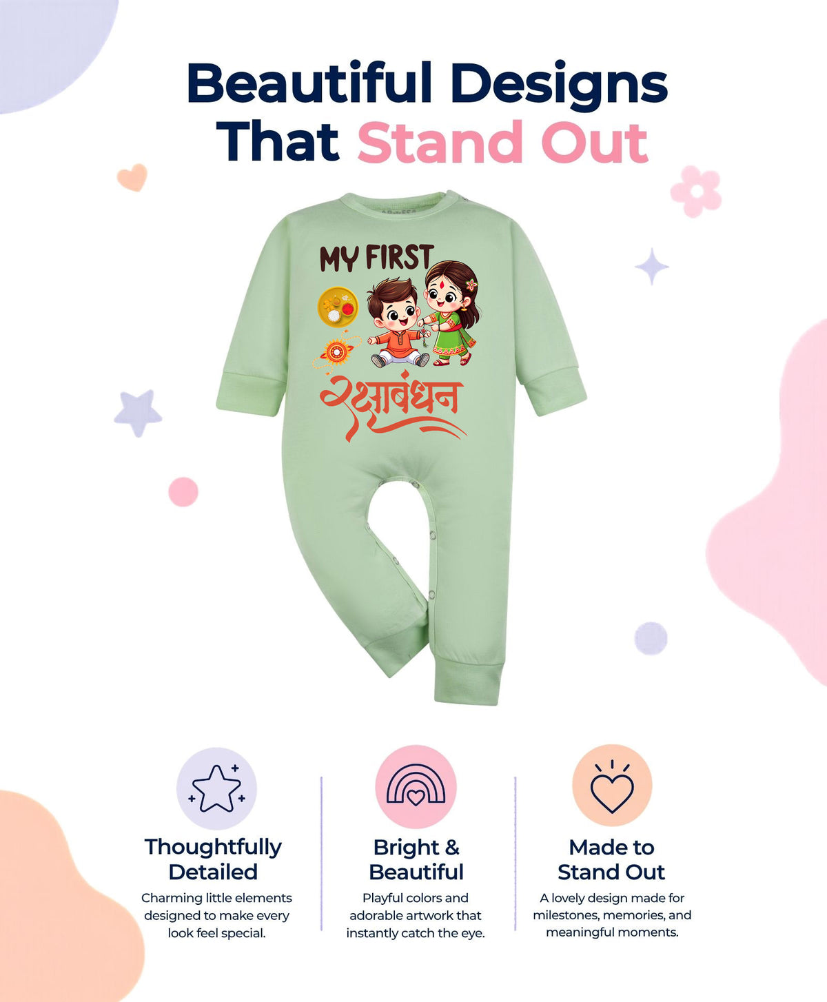 No | My First Rakhi - Jumpsuit