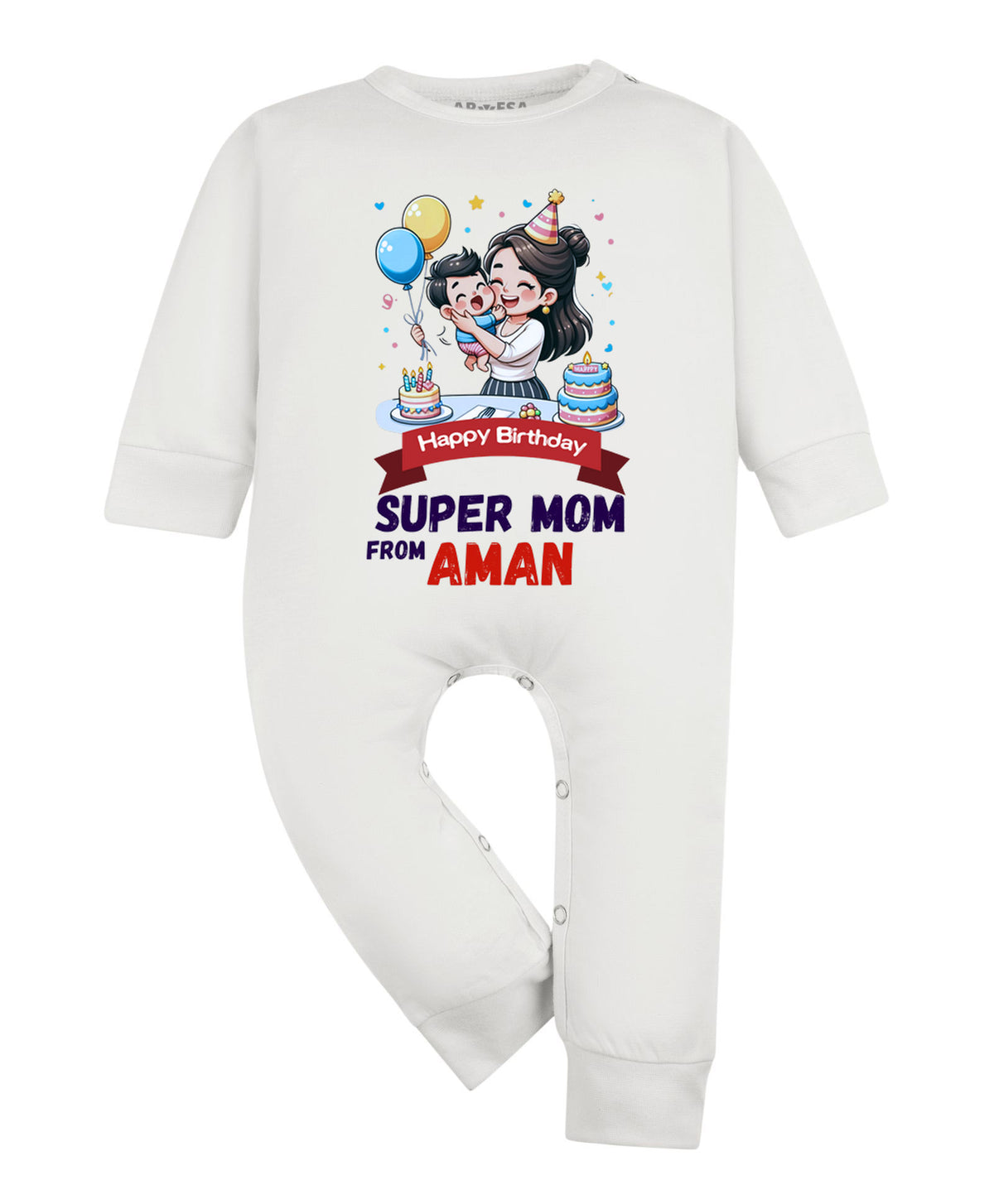 Yes | Happy Birthday Super Mom Mom Birthday - Jumpsuit