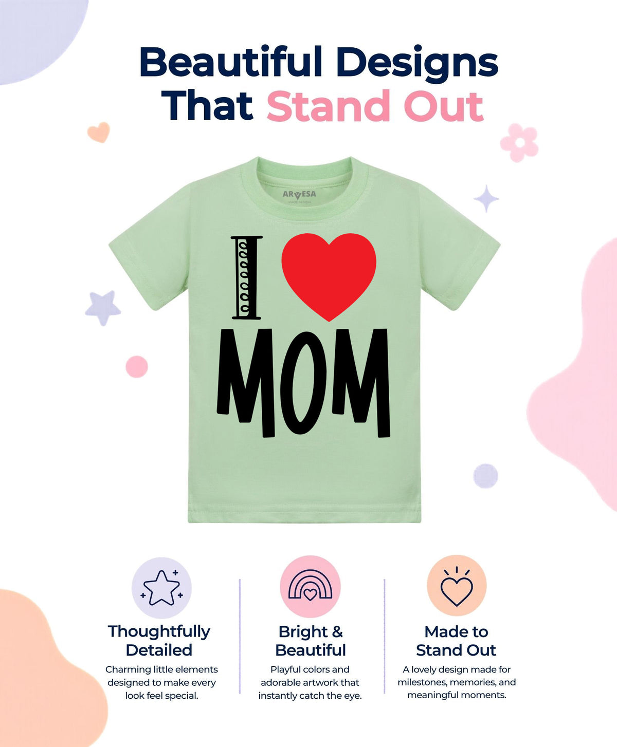 No | I Love Mom - T-shirt