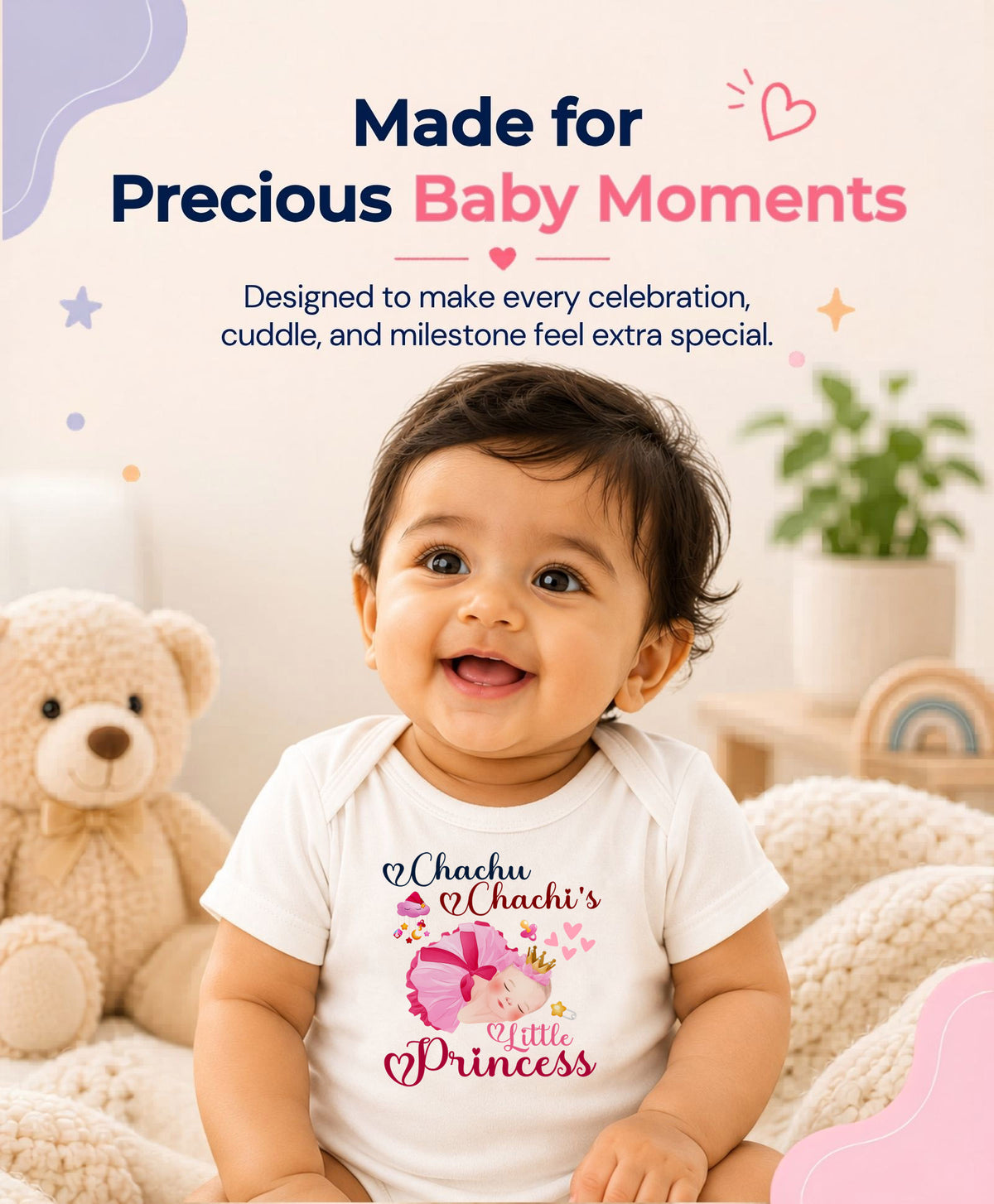 No | Chachu Chachi'S Little Princess - Romper