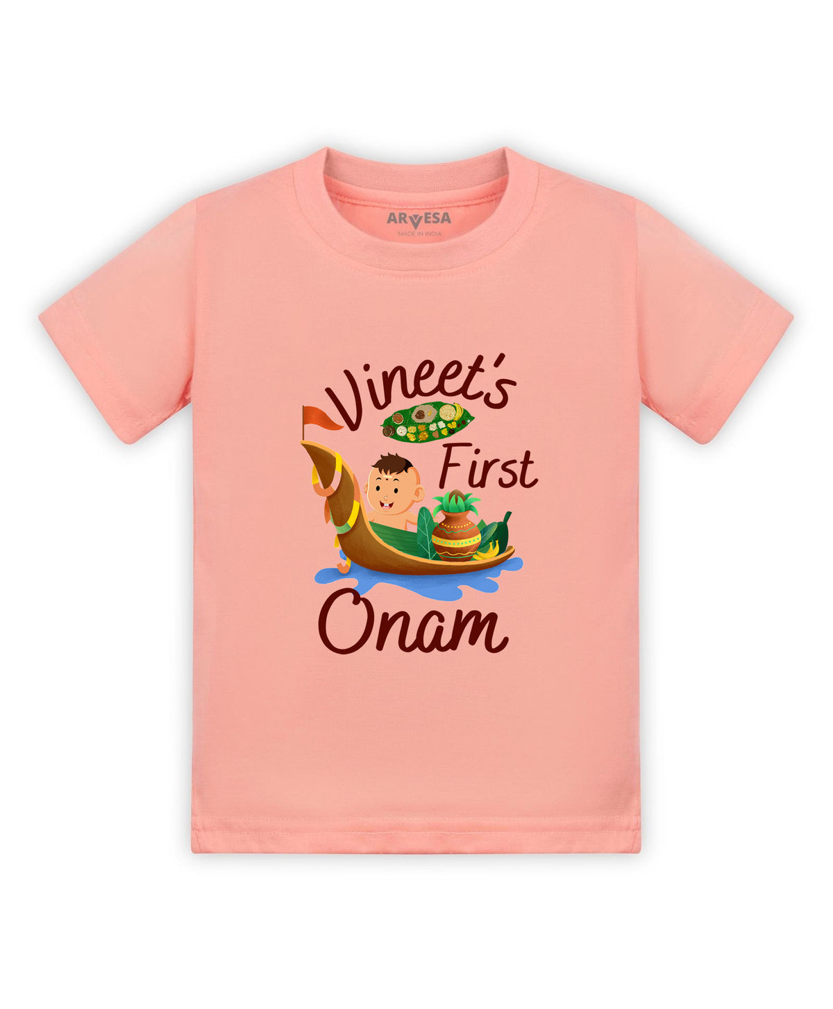 Yes | My First Onam - T-shirt