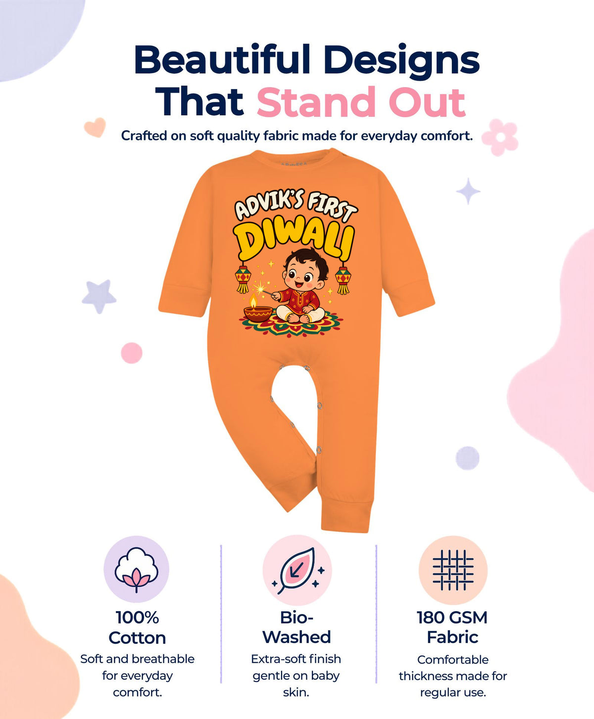 Yes | My First Diwali - Jumpsuit