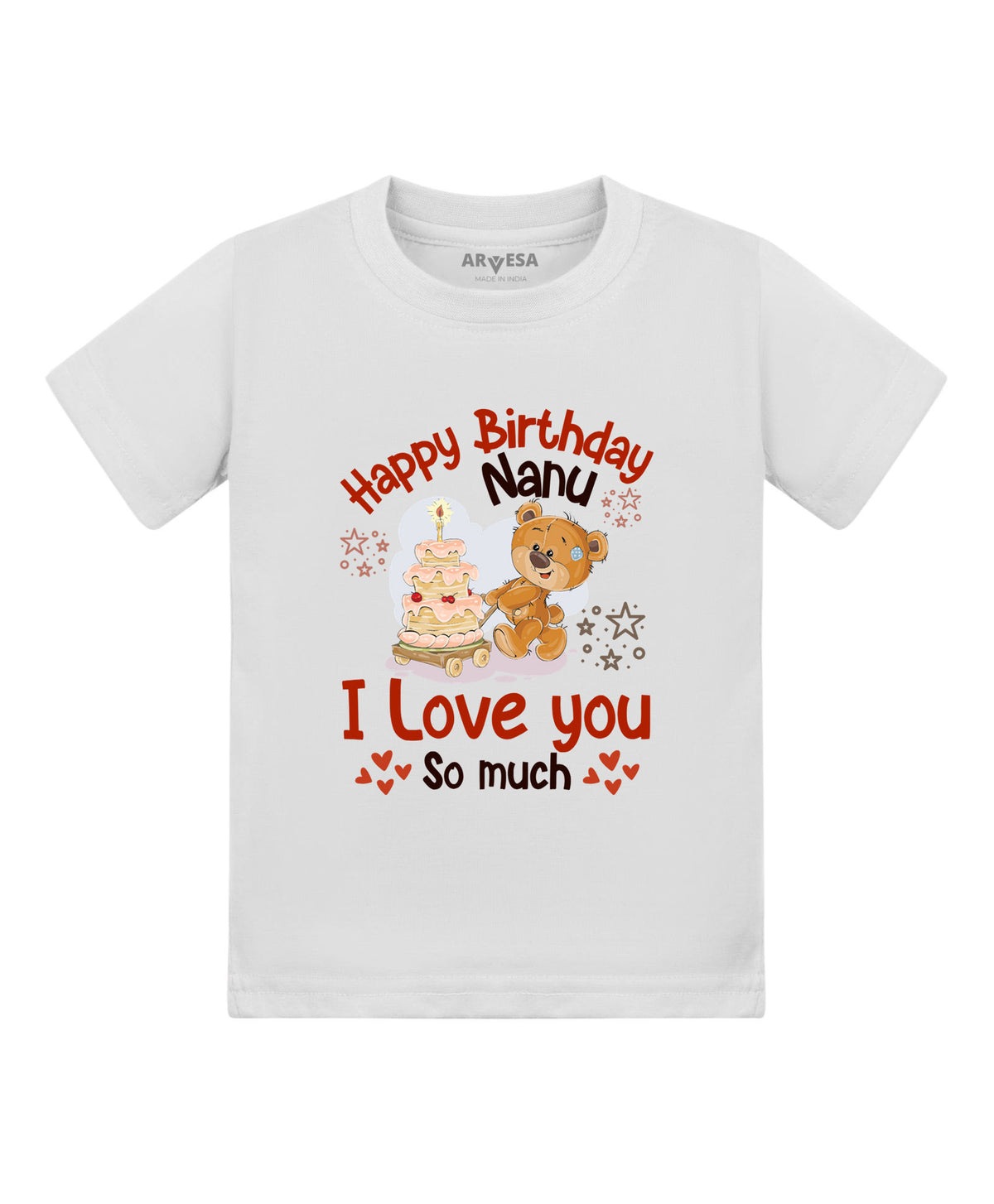 No | Happy Birthday Nanu Family Birthday - T-shirt