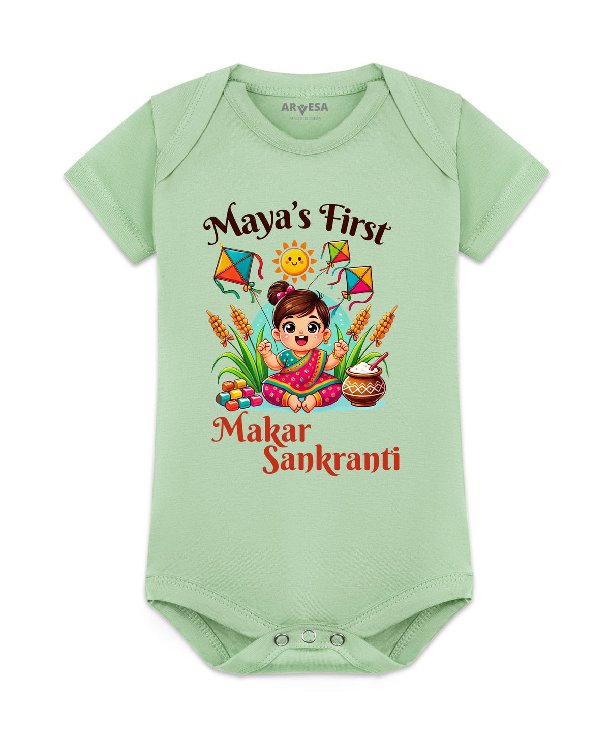 Yes | My First Makar sankranti - Romper