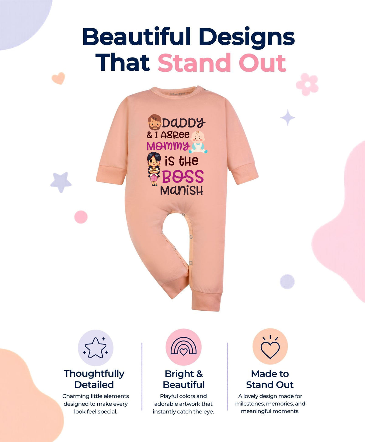 Yes | Daddy & I Agree Mommy Is Boss - Jumpsuit