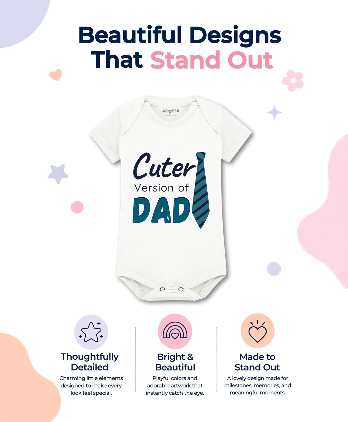 No | Cutest Version Of Dad - Romper