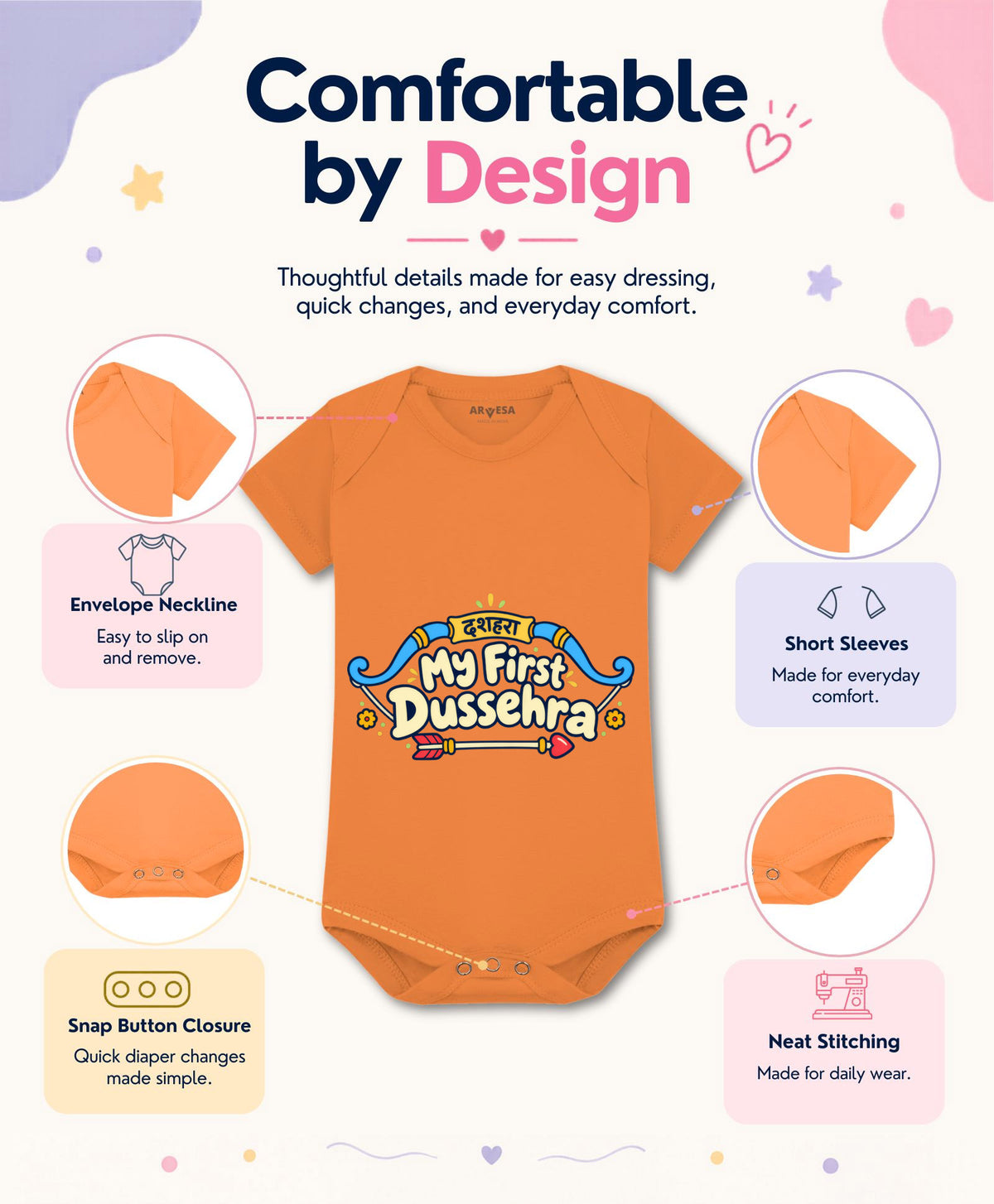 No | My First Dussehra - Romper