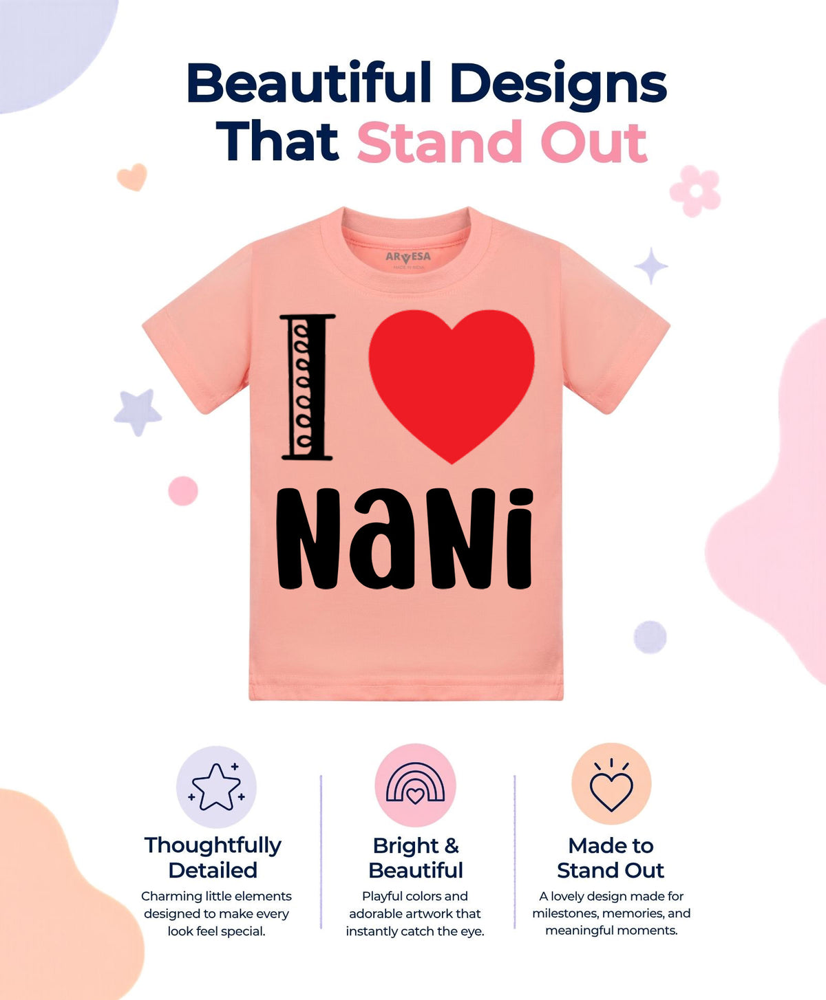 No | I Love Nani Nana Nani - T-shirt
