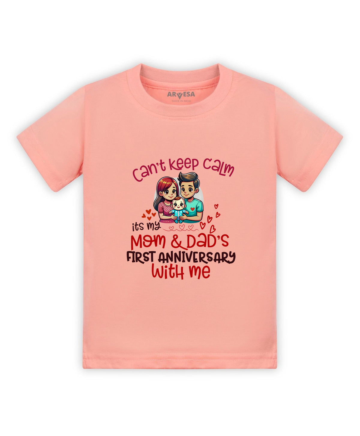 No | First Anniversary With Mom And Dad Mom Dad Anniversary - T-shirt