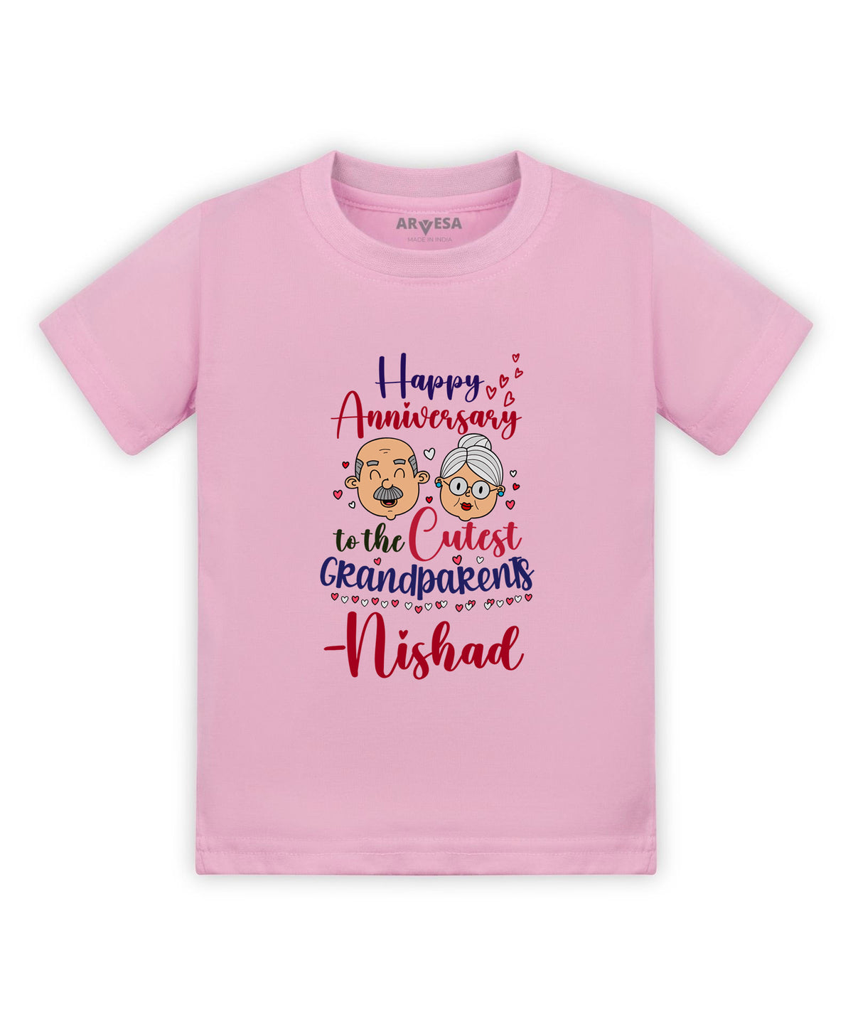 Yes | Happy Anniversay GrandParents Family Anniversary - T-shirt