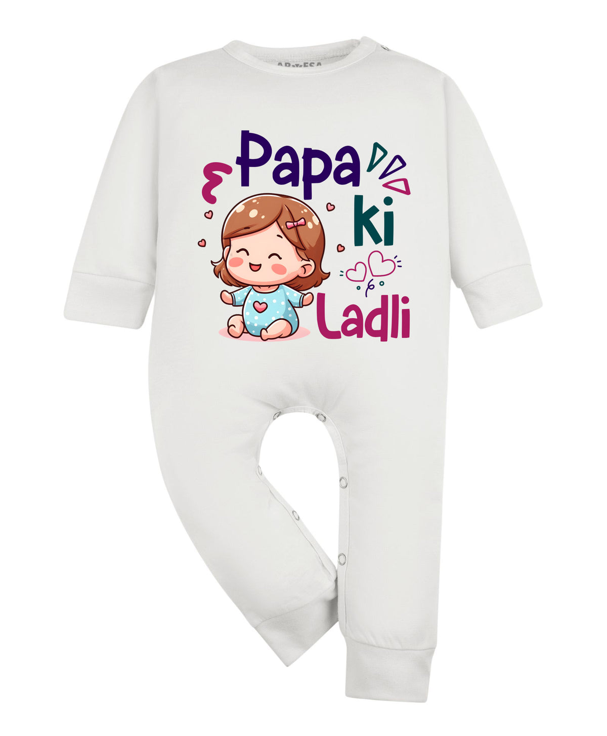 No | Papa Ki Ladli Dad - Jumpsuit