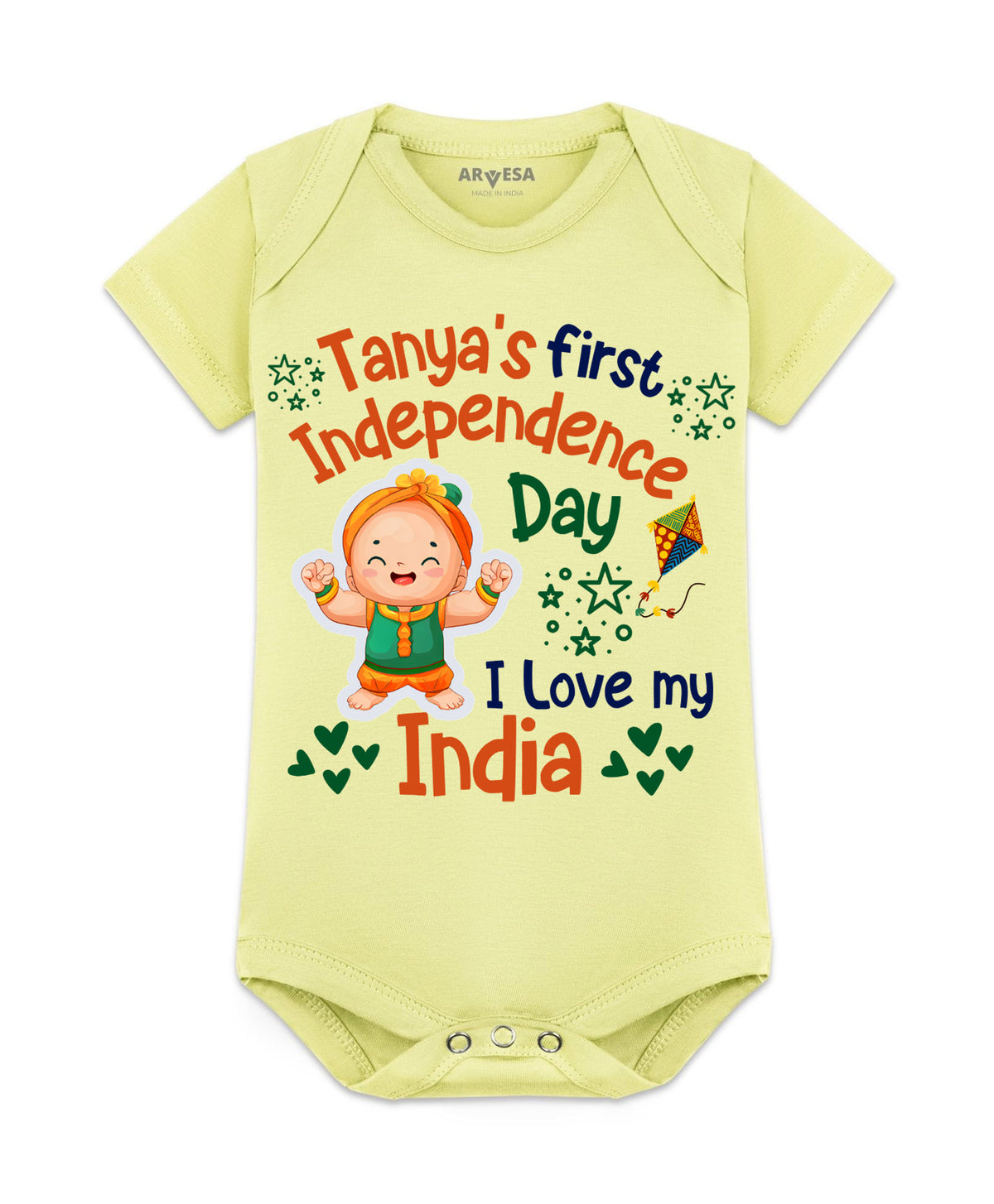 Yes | My First Independence Day - Romper