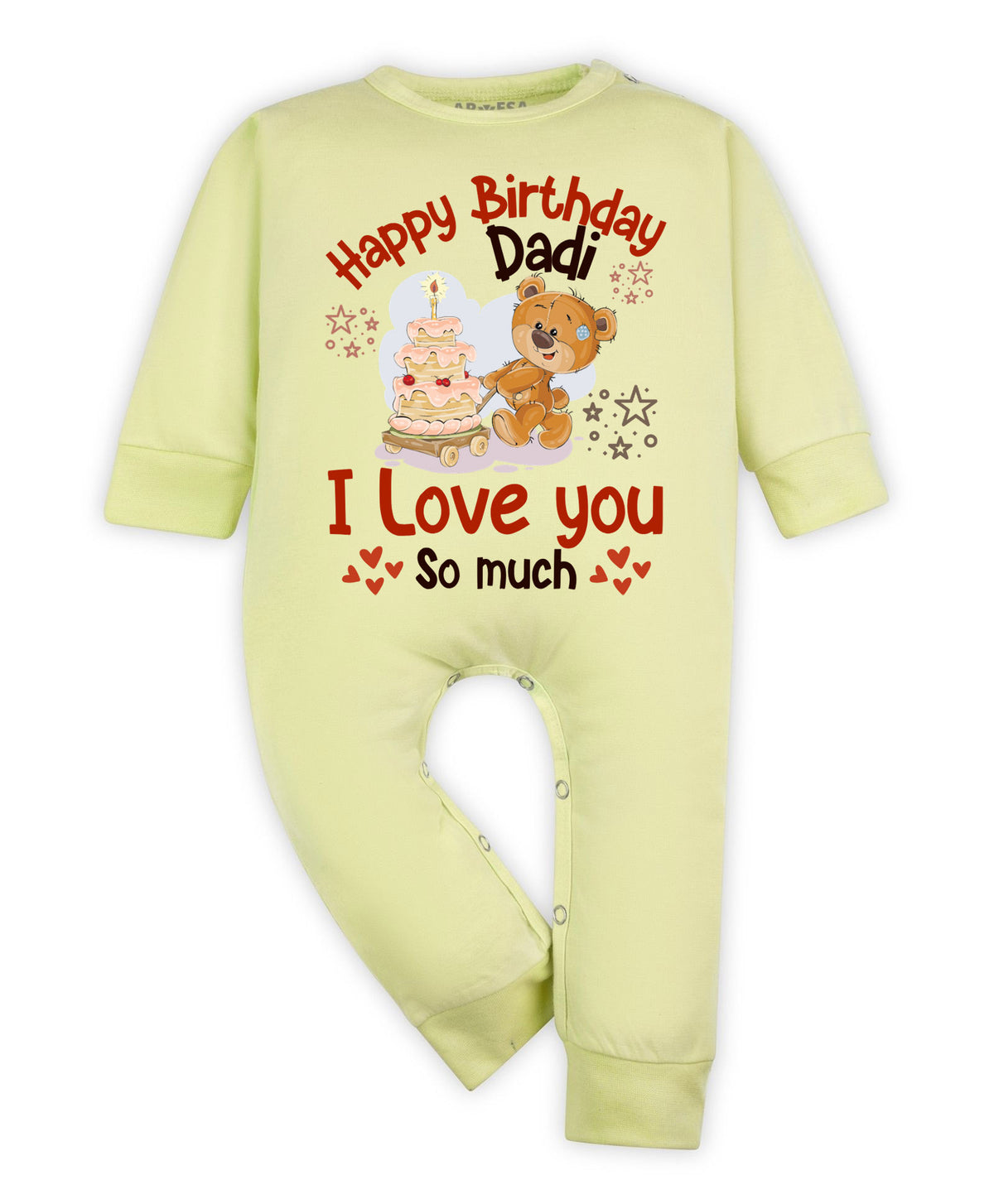 No | Happy Birthday Dadi Family Birthday - Jumpsuit