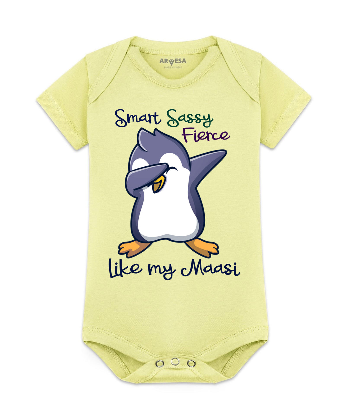 No | Smart Sassy Like My Maasi - Romper