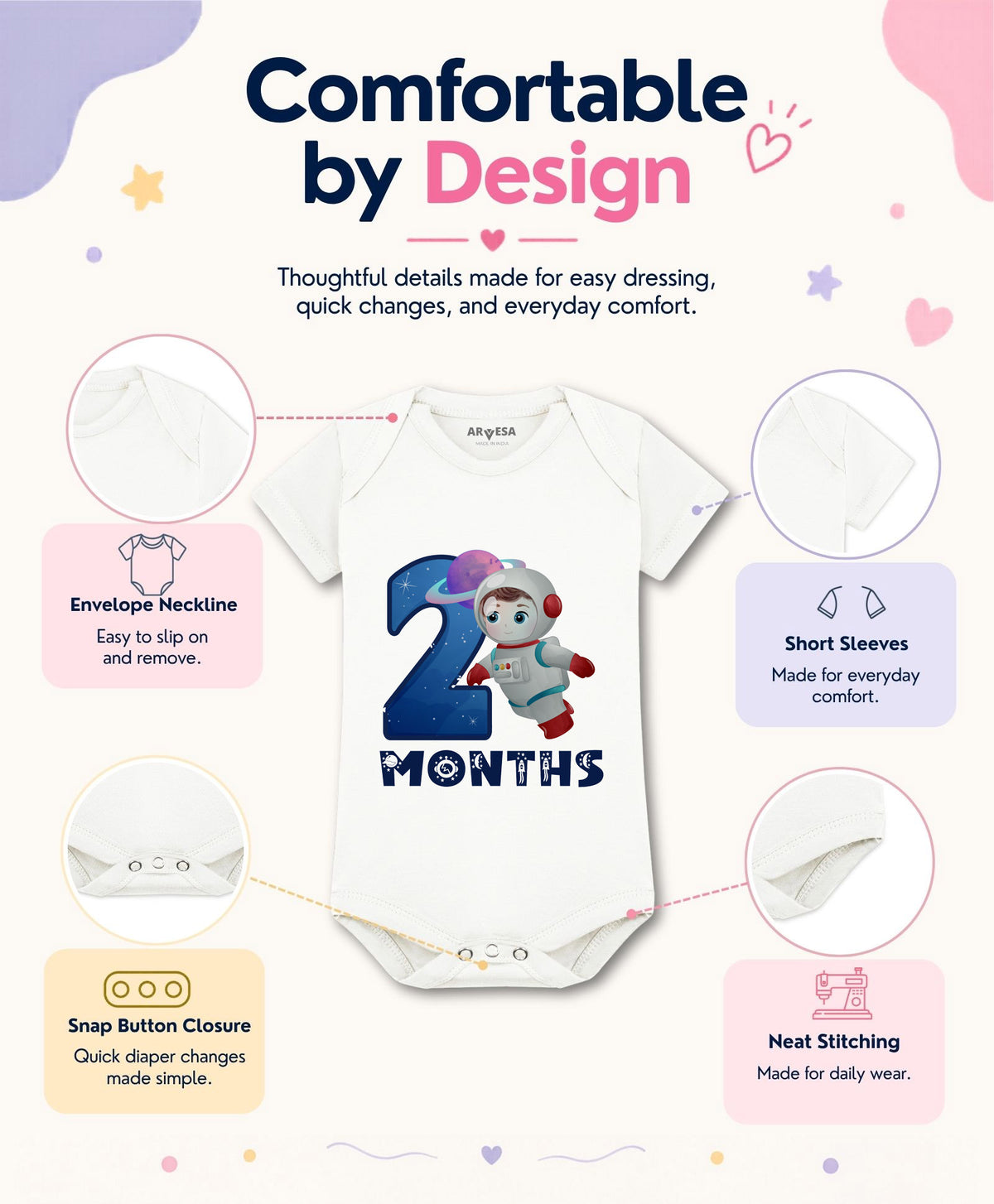 No | 2 Month - Romper