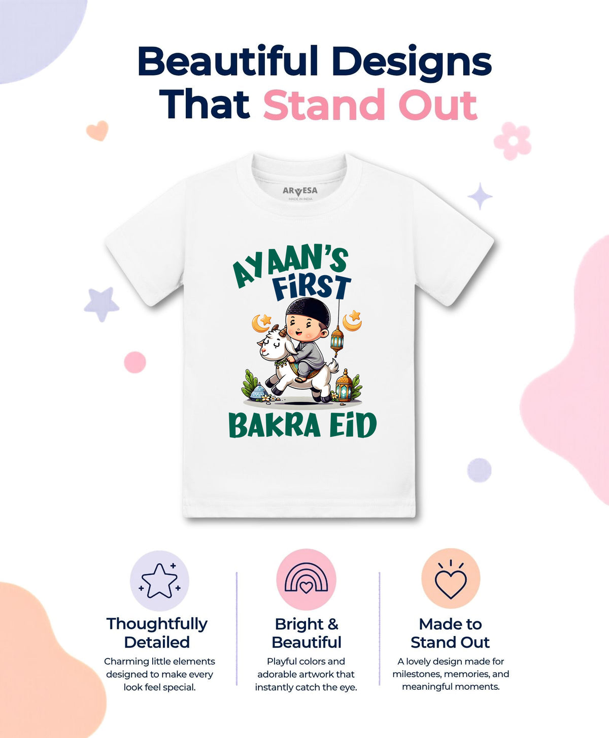 Yes | My First Eid - T-shirt