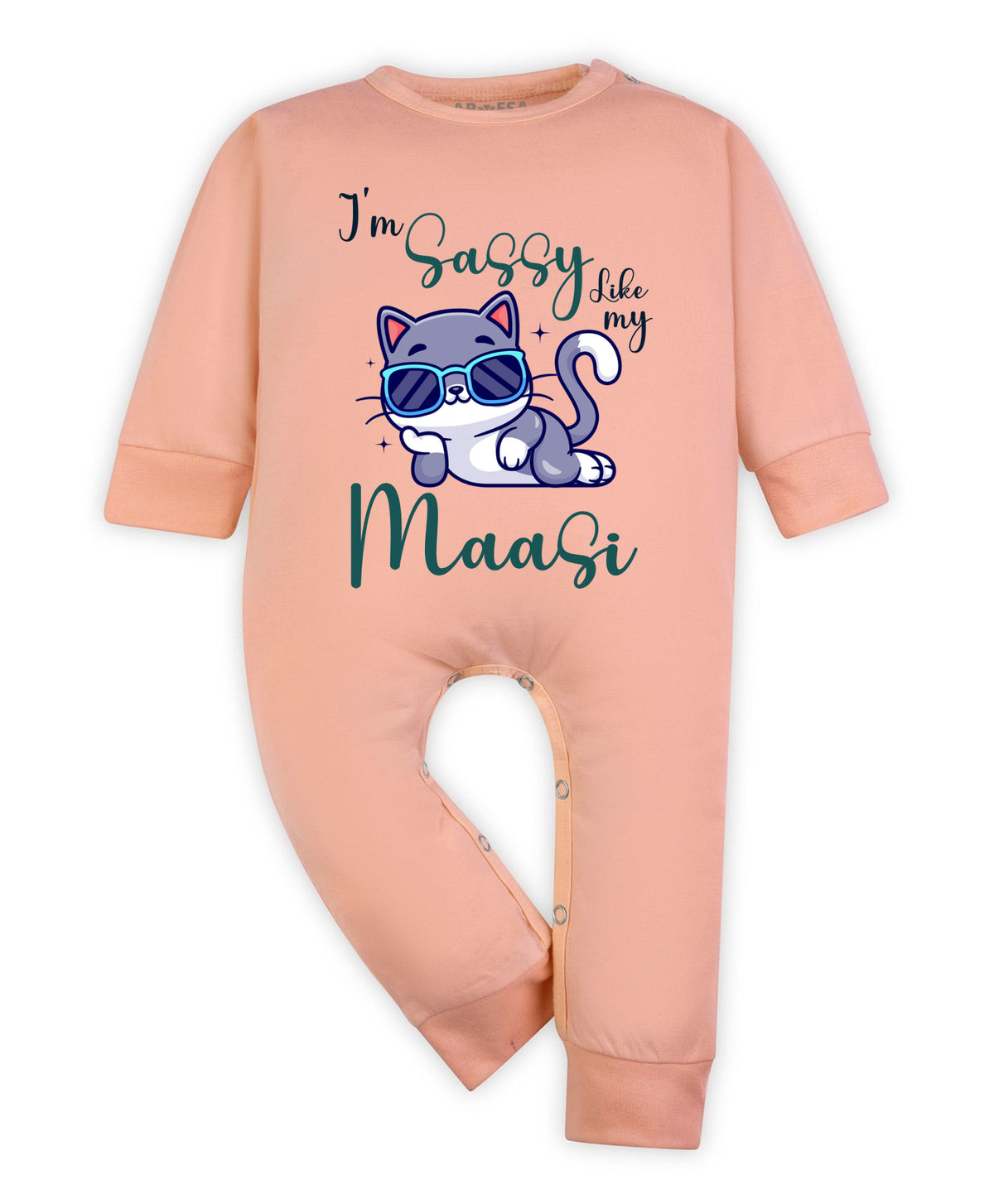 No | I Am Sassy Like My Bua Maasi - Jumpsuit