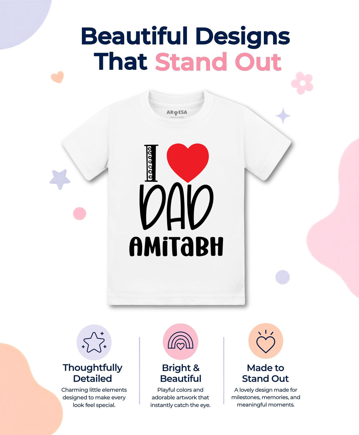 Yes | I Love Dad - T-shirt