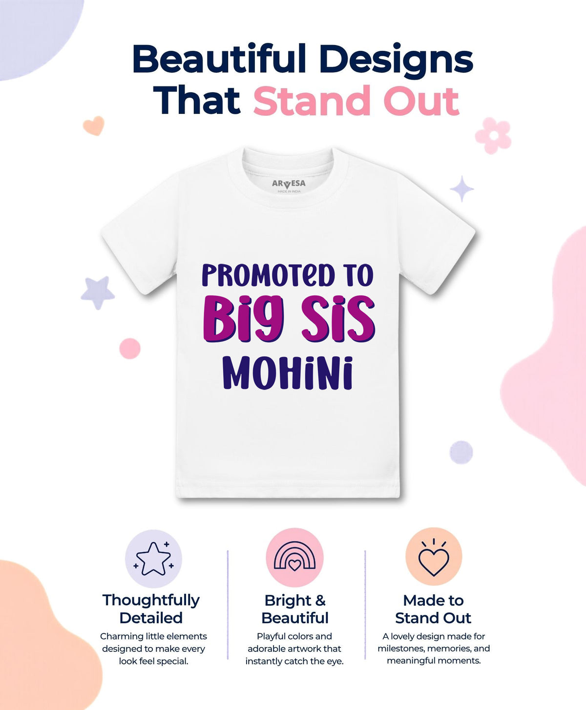 Yes | Promoted To Big Sis Sister - T-shirt
