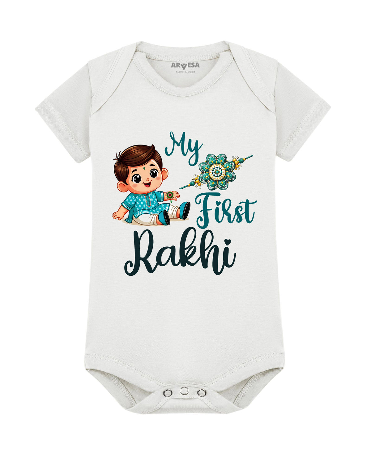No | My First Rakhi - Romper