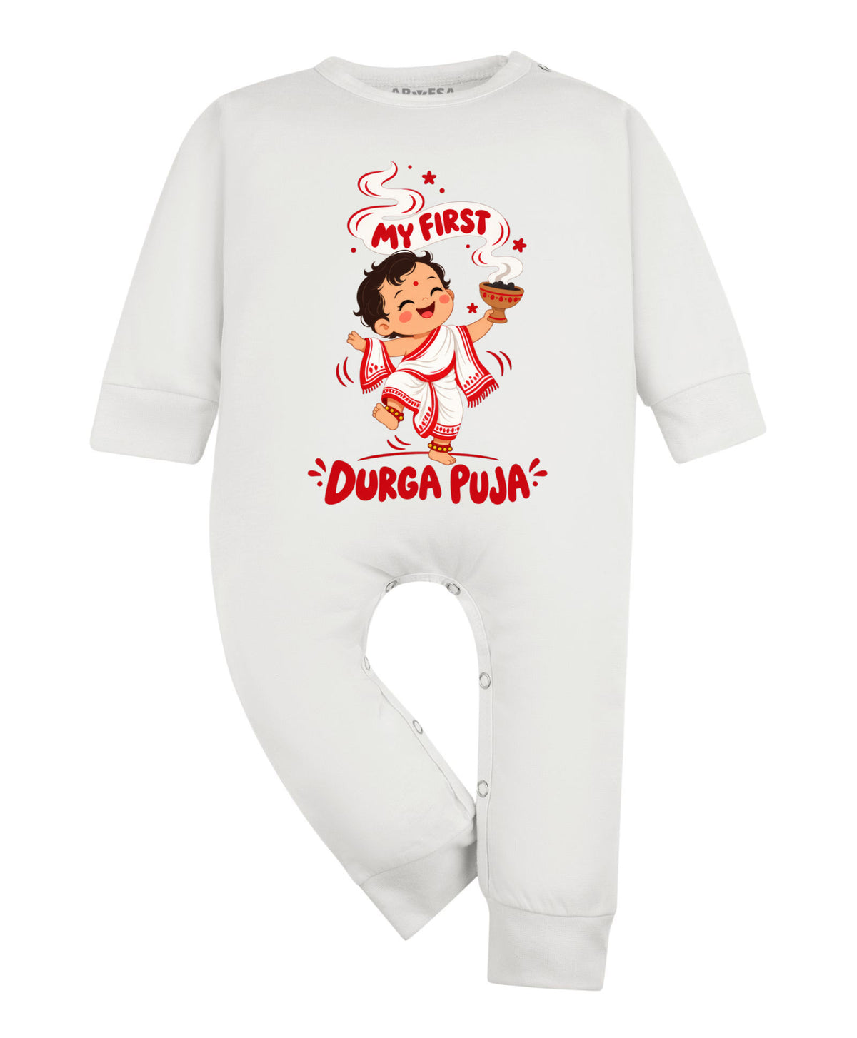 My First Durga Puja - Jumpsuit