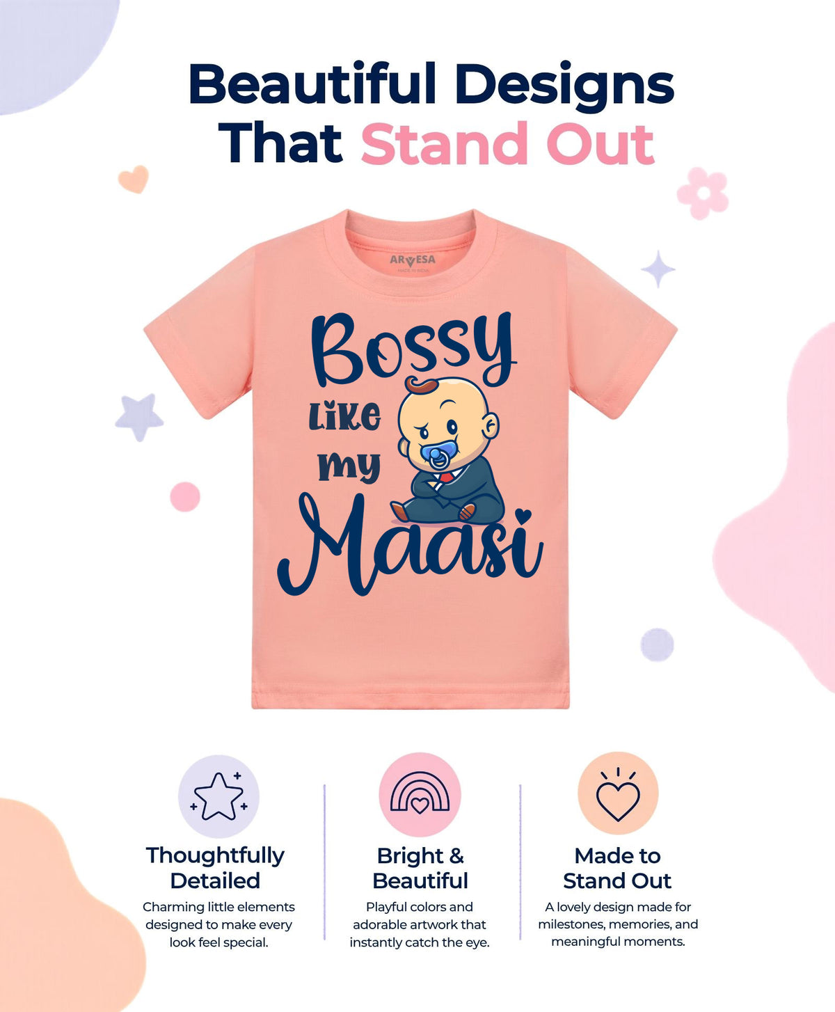No | Bossy Like My Maasi - T-shirt