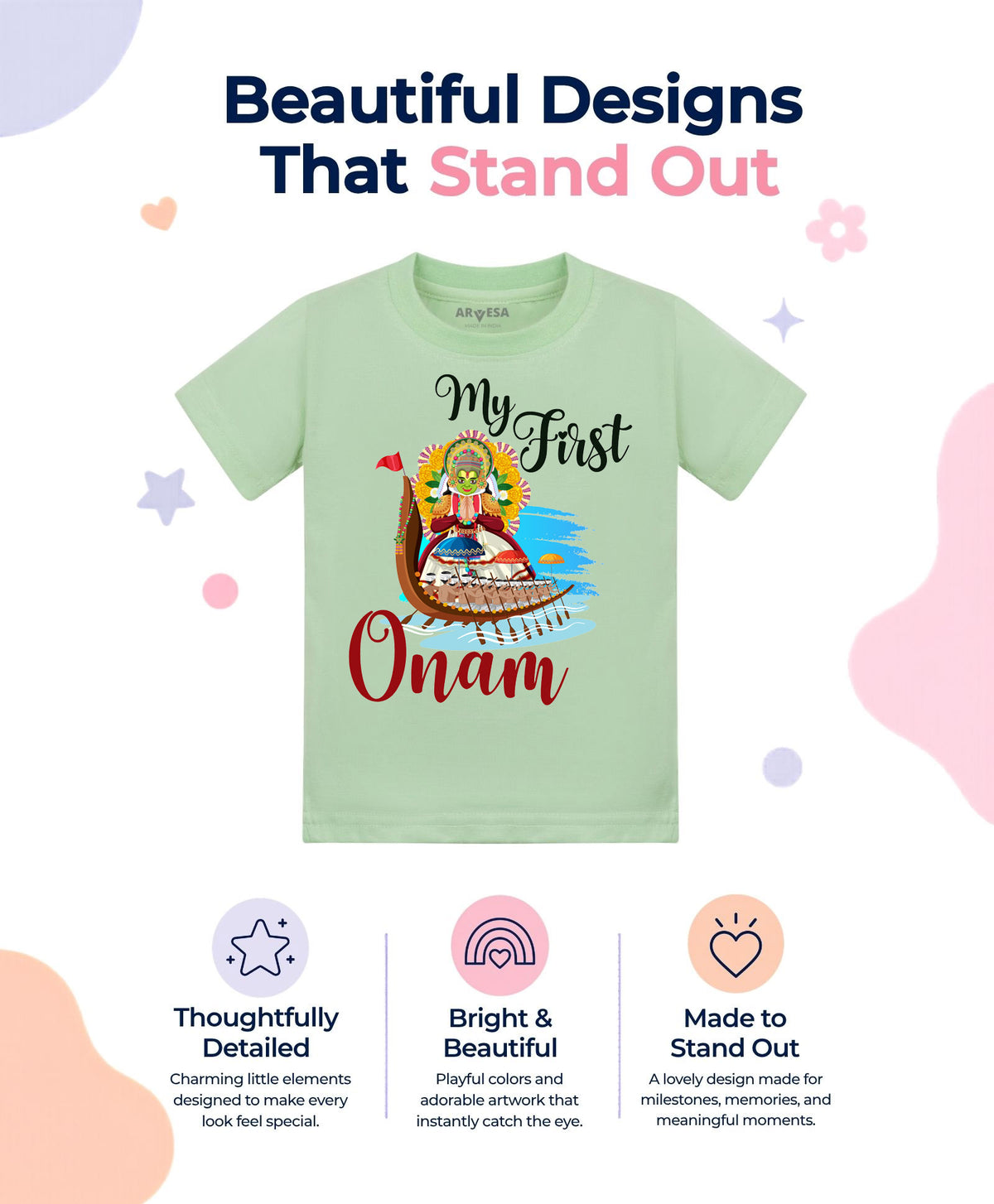 No | My First Onam - T-shirt