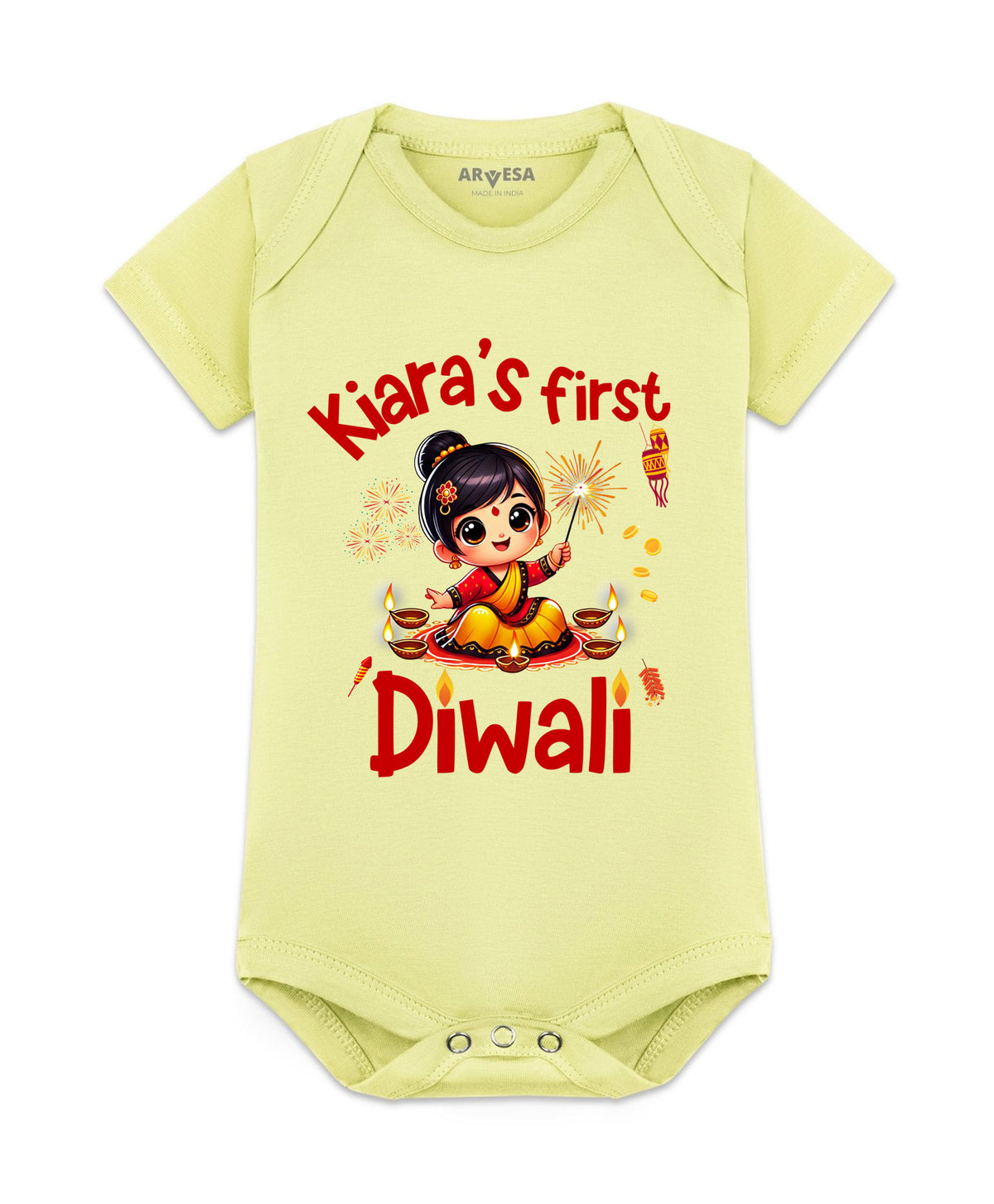 Yes | My First Diwali - Romper