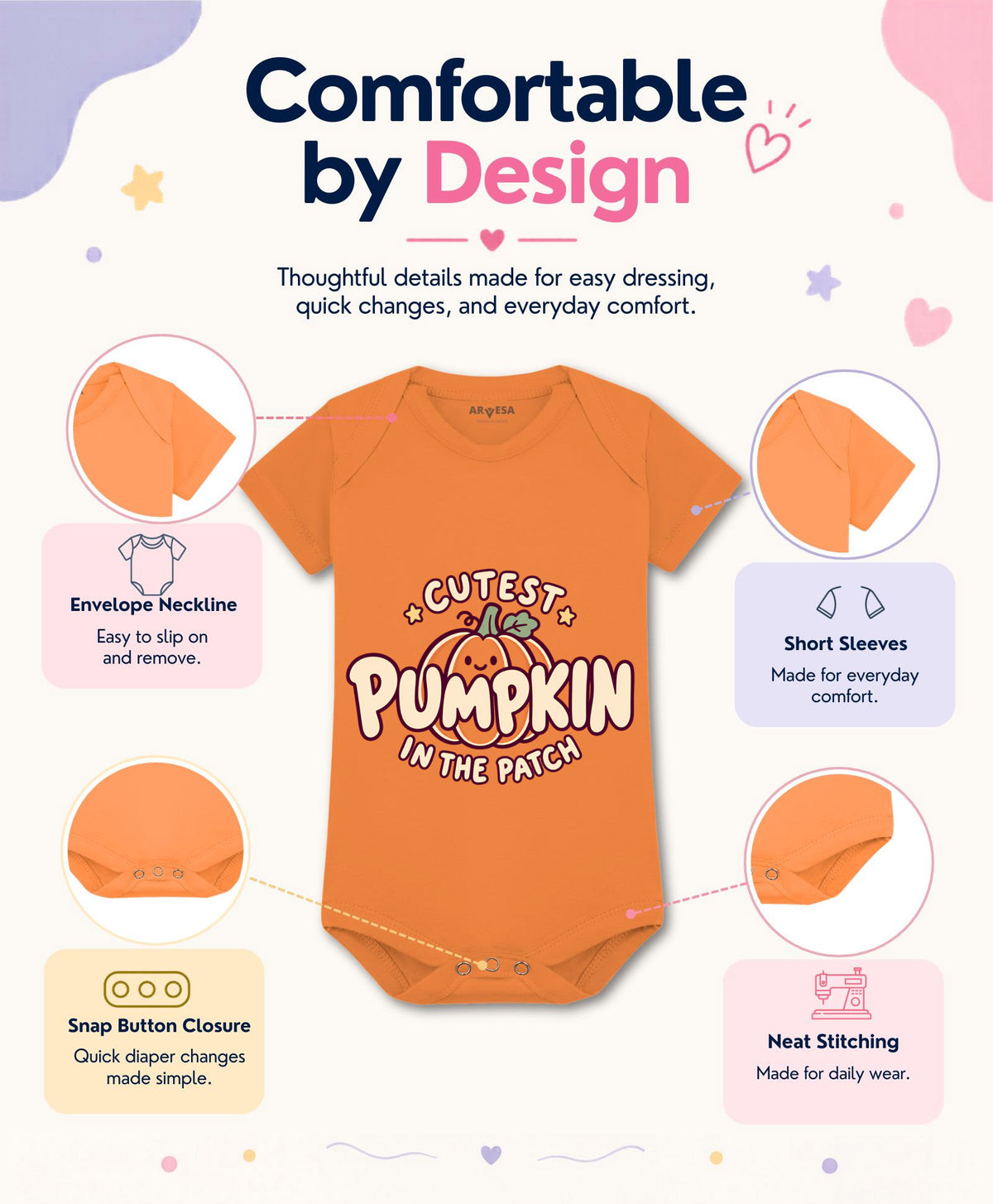 Cutest Pumpkin in the Patch Halloween - Romper