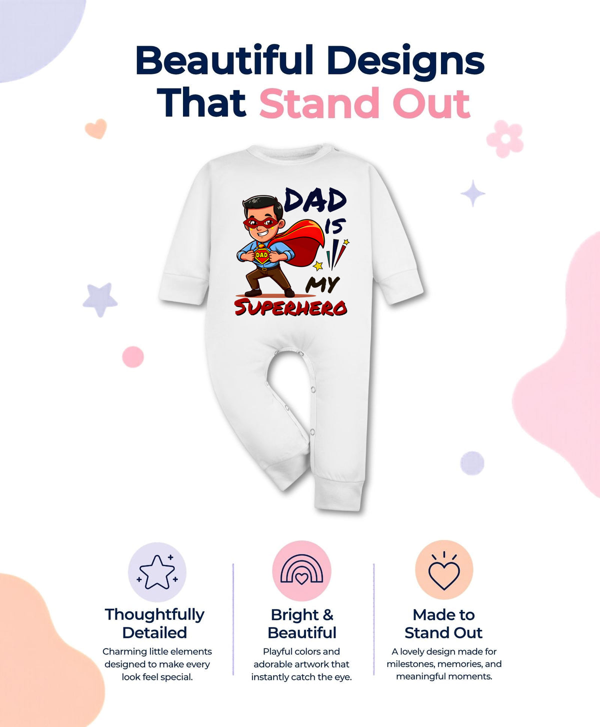 No | Dad Is My Superhero - Jumpsuit