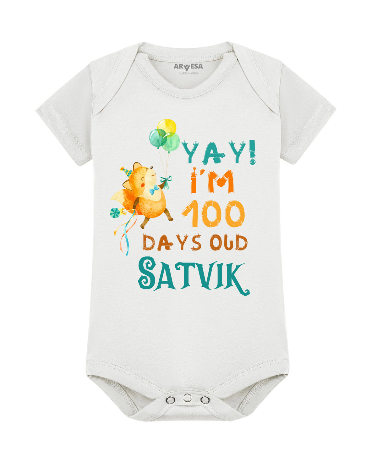 Yes | 100 Days Birthday - Romper