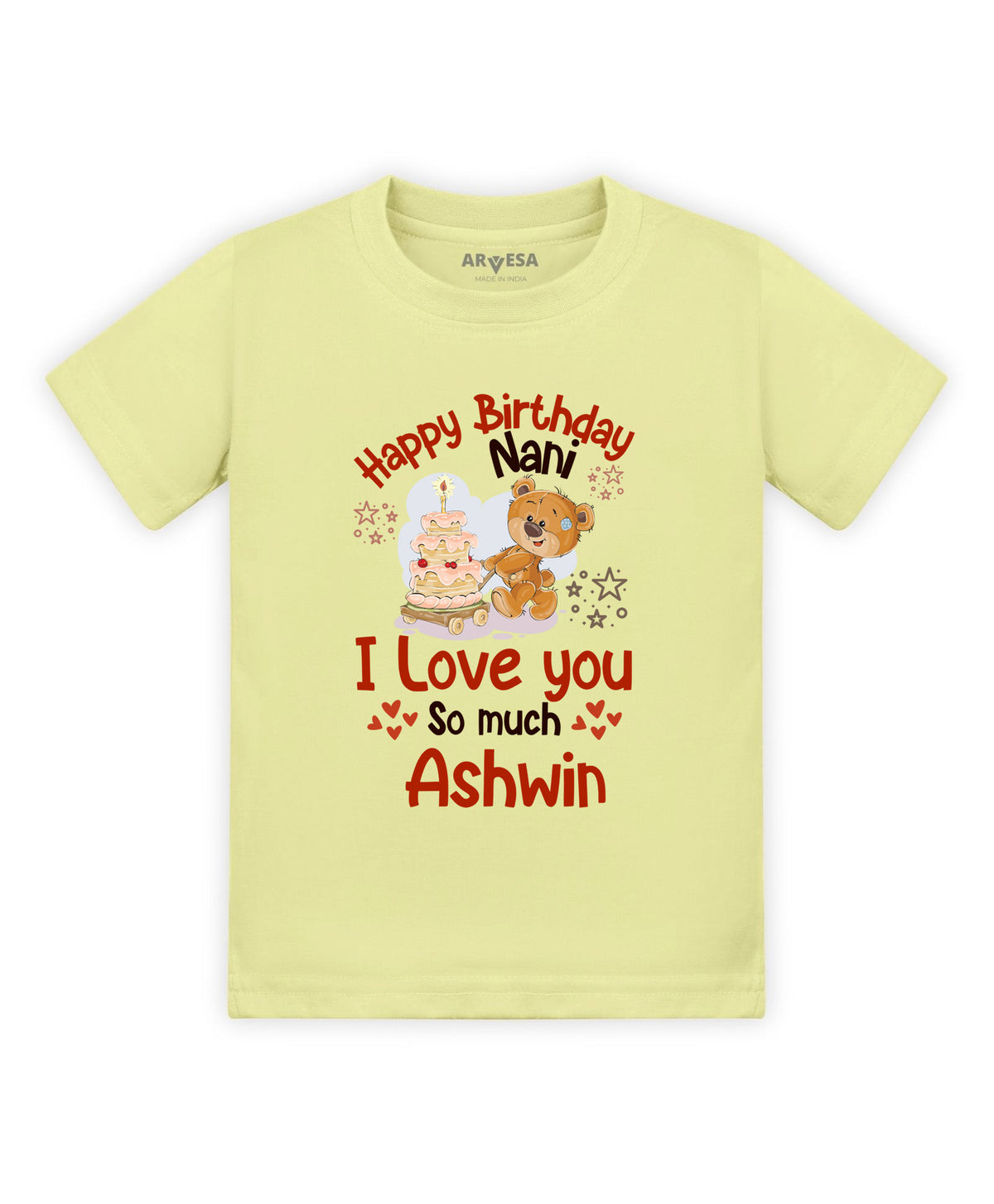 Yes | Happy Birthday Nani Family Birthday - T-shirt