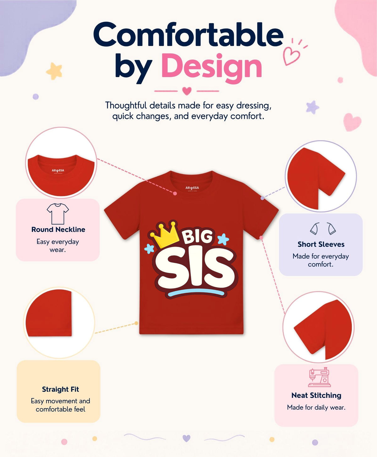 Big Sis Sister - T-shirt
