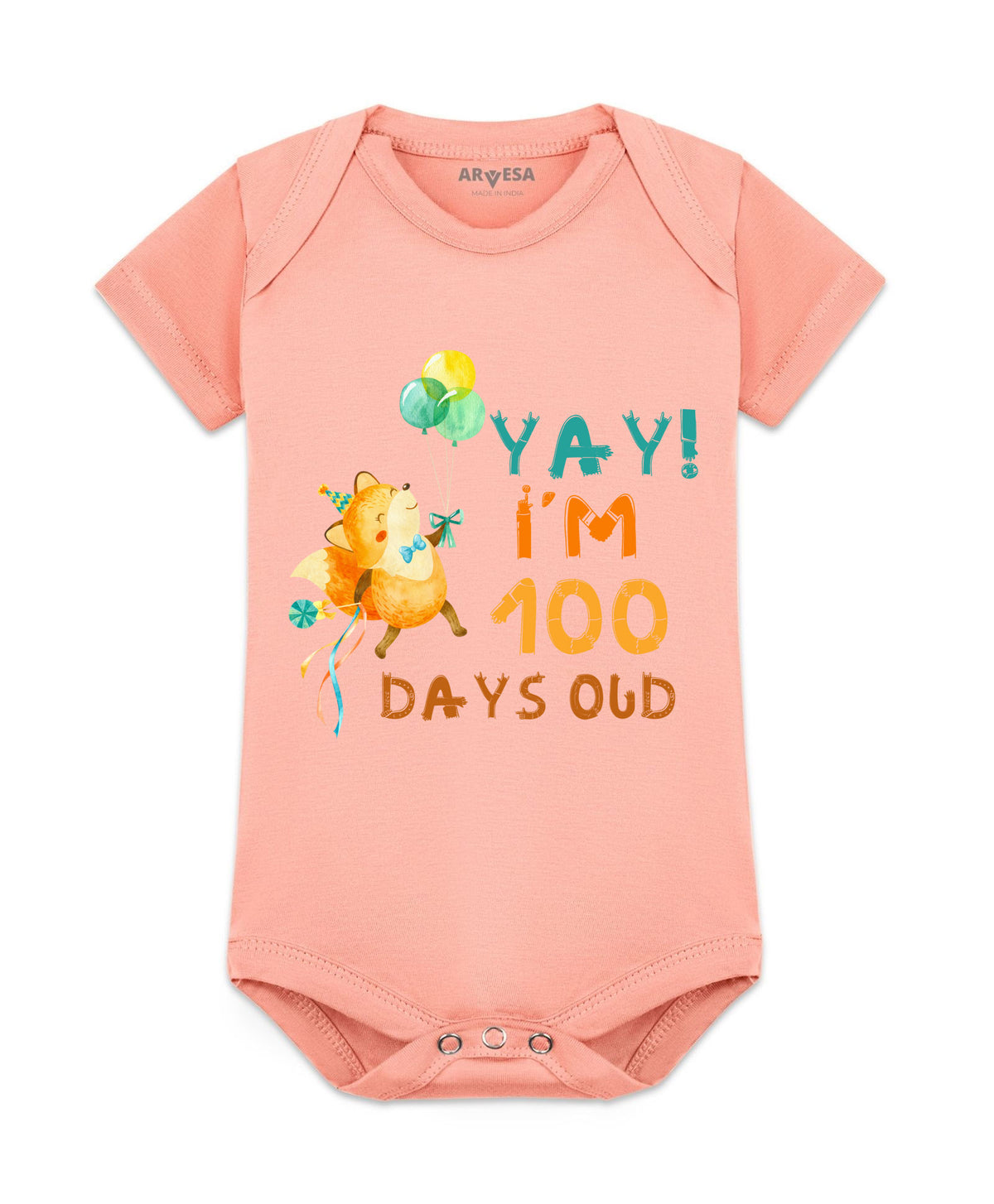 No | 100 Days Birthday - Romper