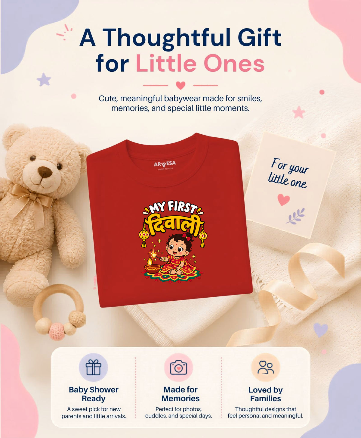 No | My First Diwali - T-shirt