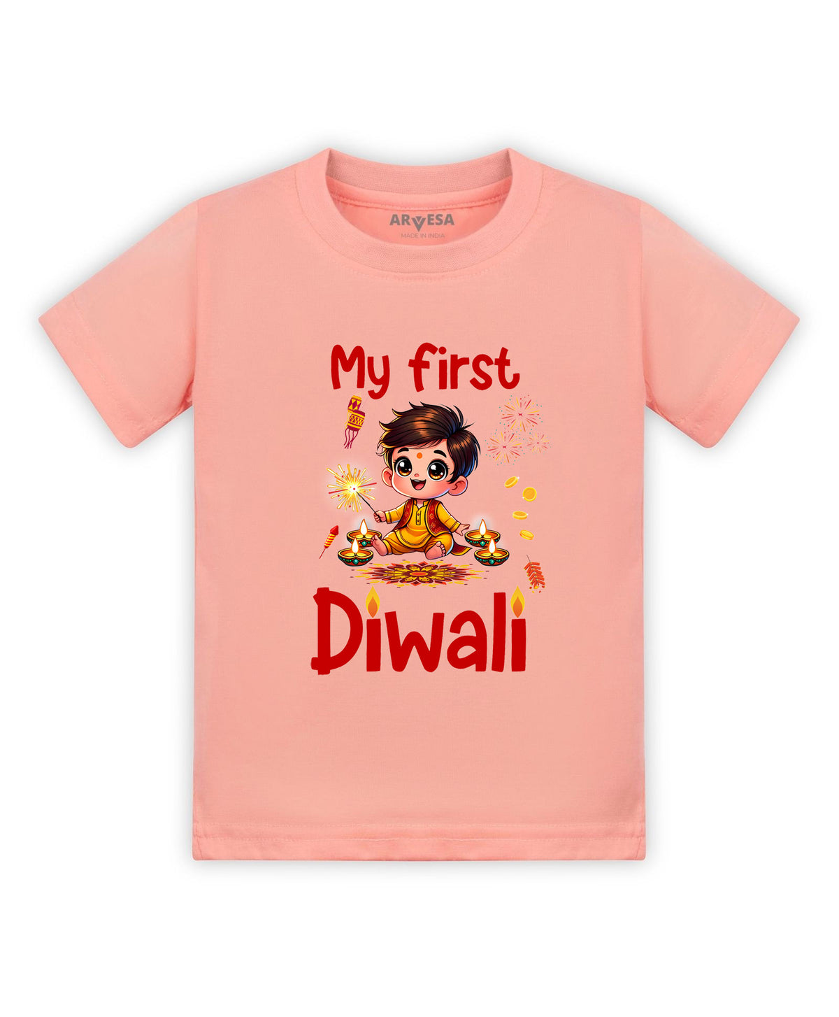 No | My First Diwali - T-shirt