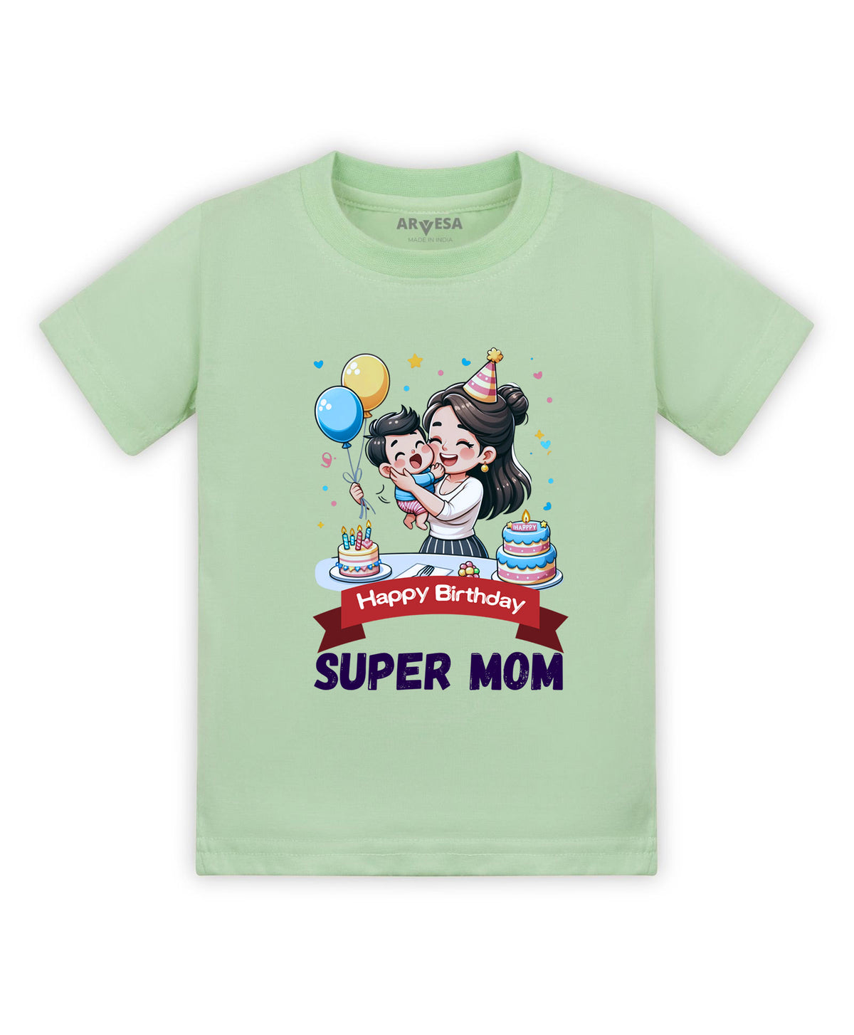 No | Happy Birthday Super Mom Mom Birthday - T-shirt