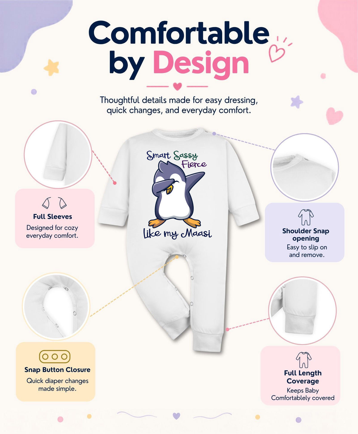 No | Smart Sassy Like My Maasi - Jumpsuit
