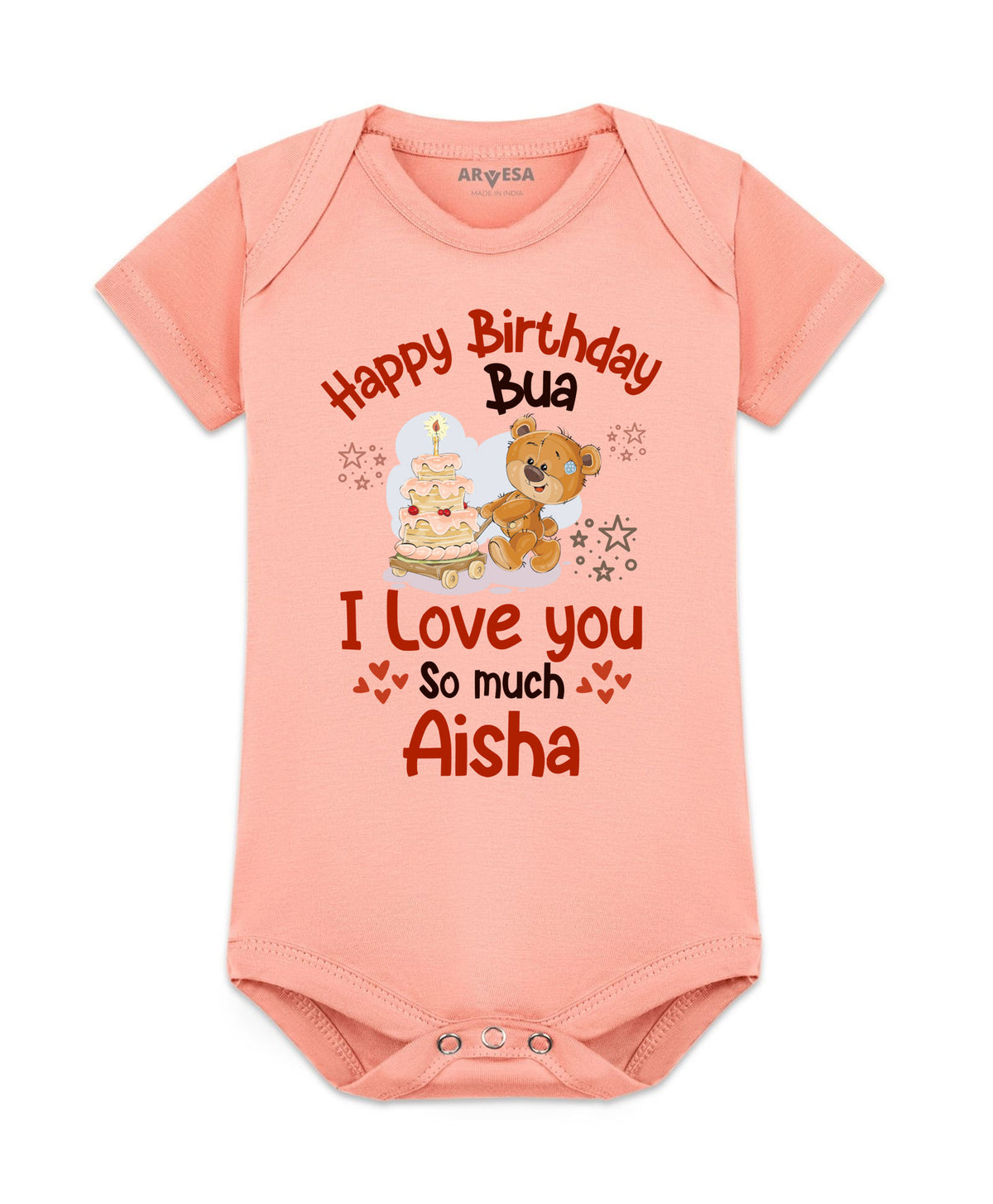 Yes | Happy Birthday Bua Family Birthday - Romper