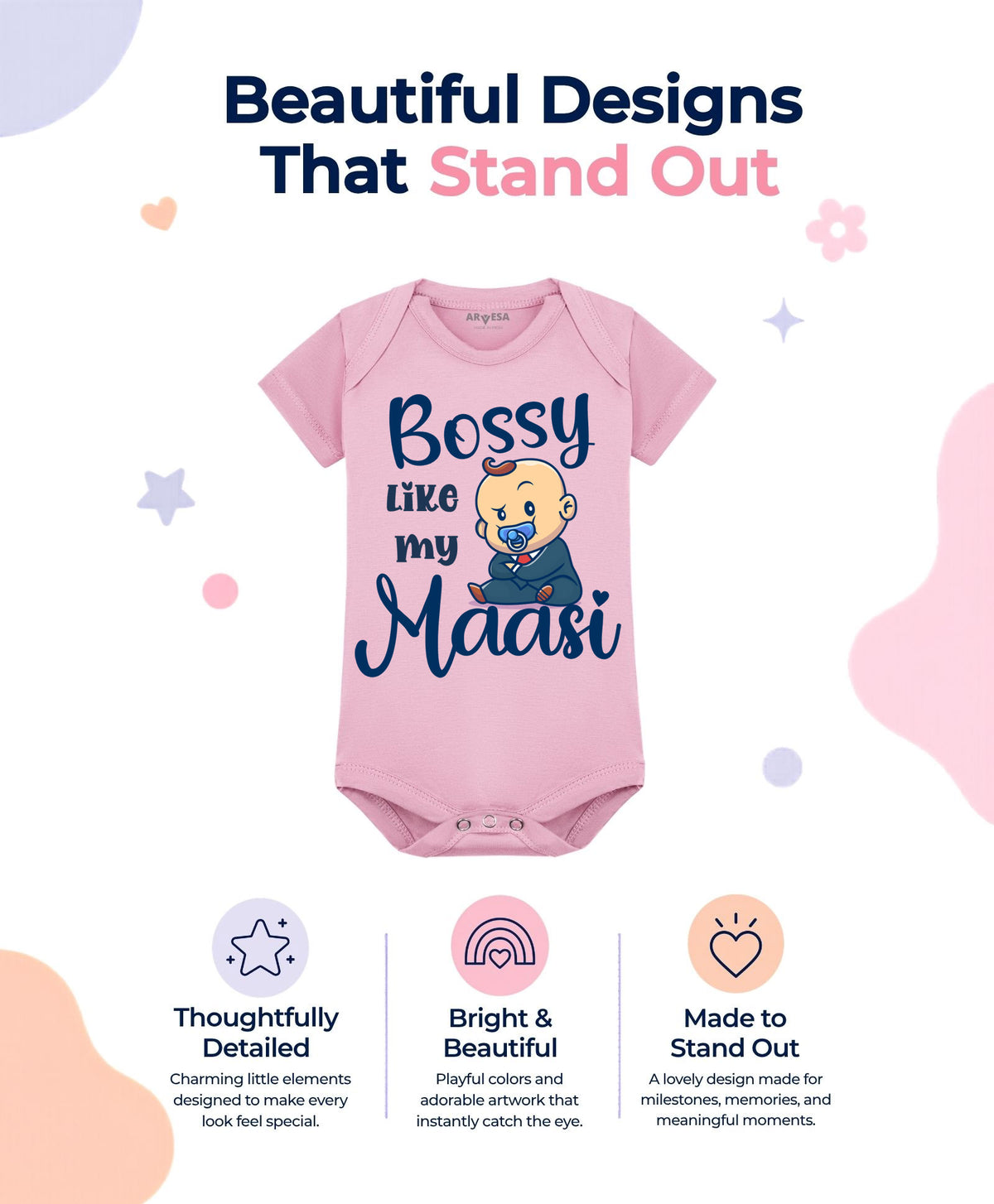 No | Bossy Like My Maasi - Romper