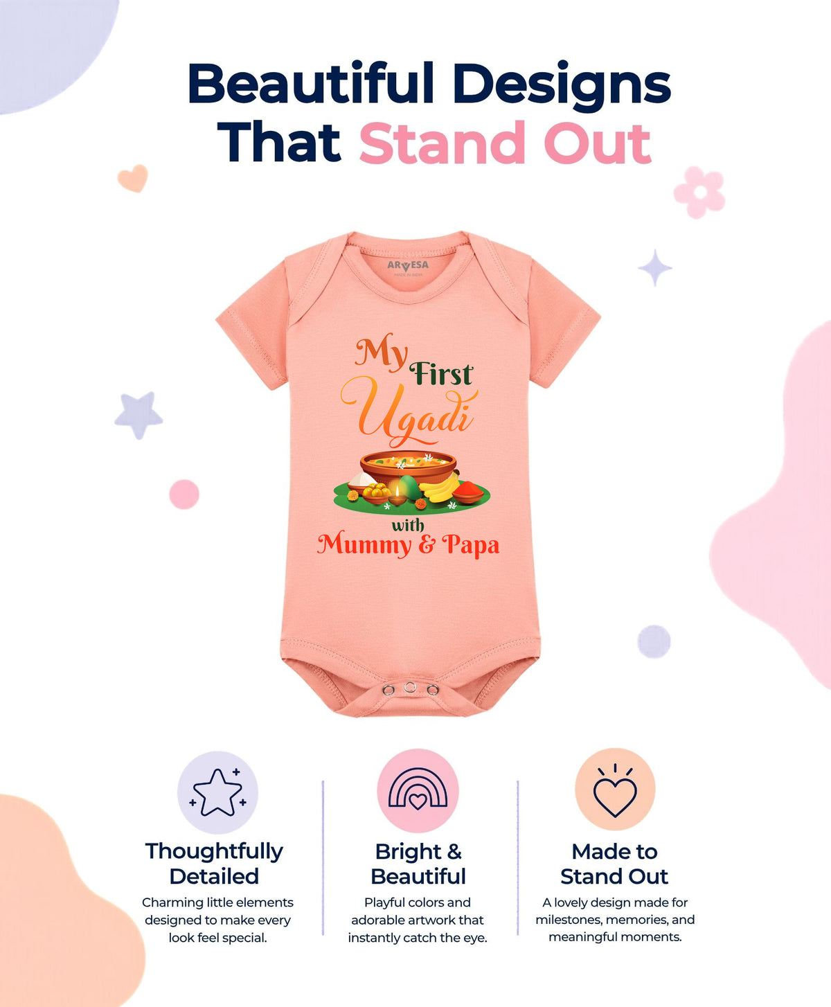 No | My First Ugadi - Romper