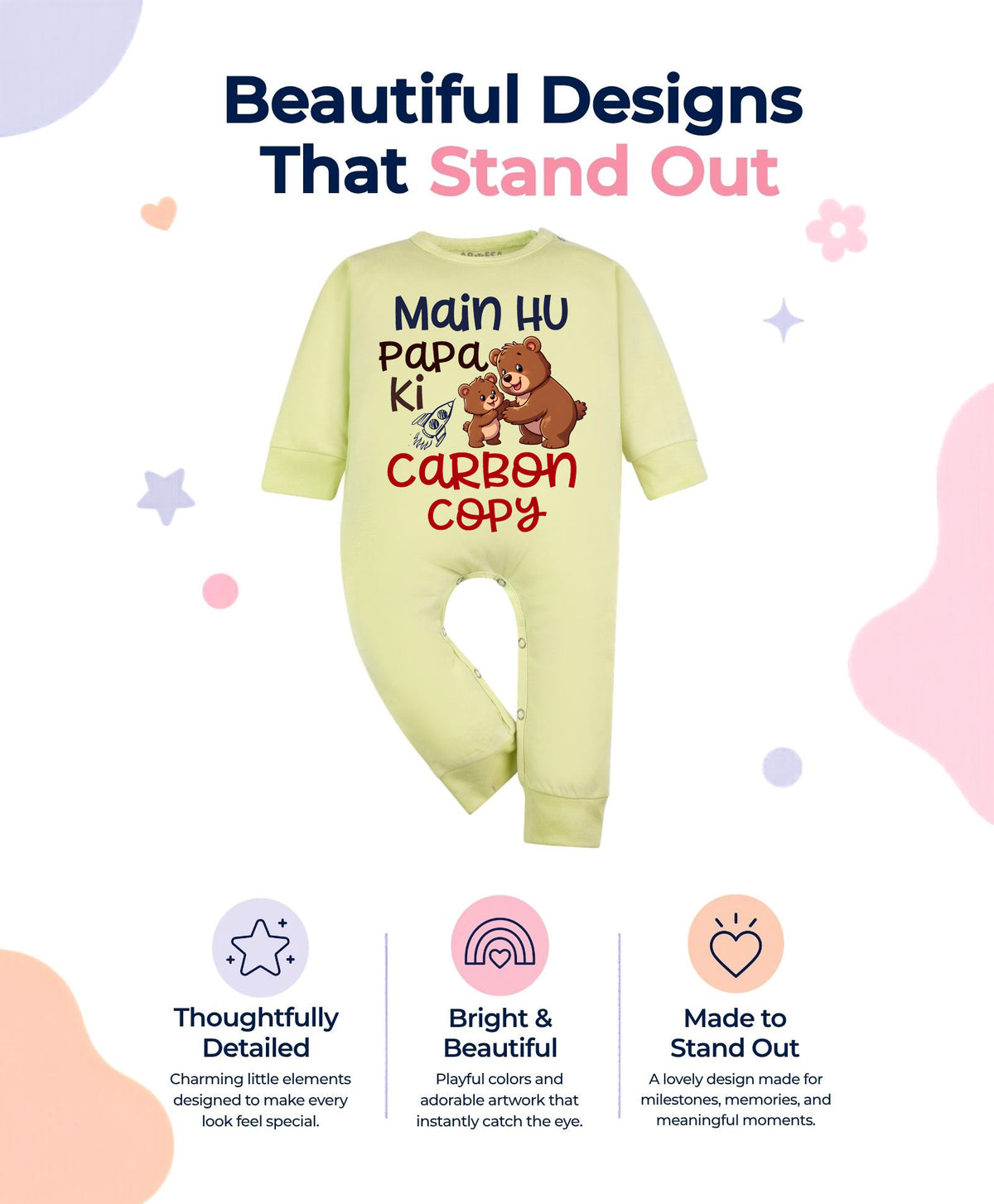 No | Mai Hu Papa Ki Carbon Copy Dad - Jumpsuit