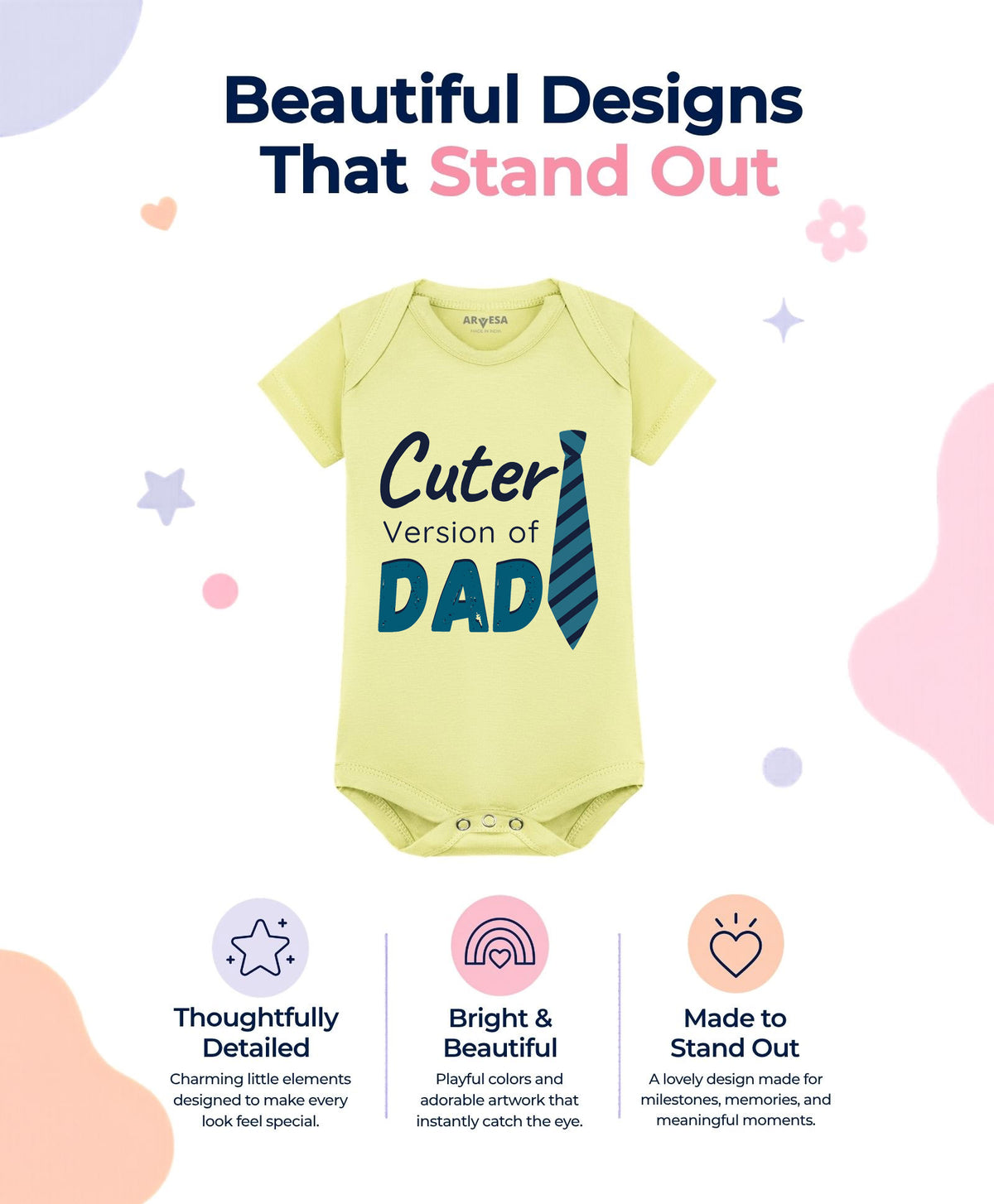 No | Cutest Version Of Dad - Romper